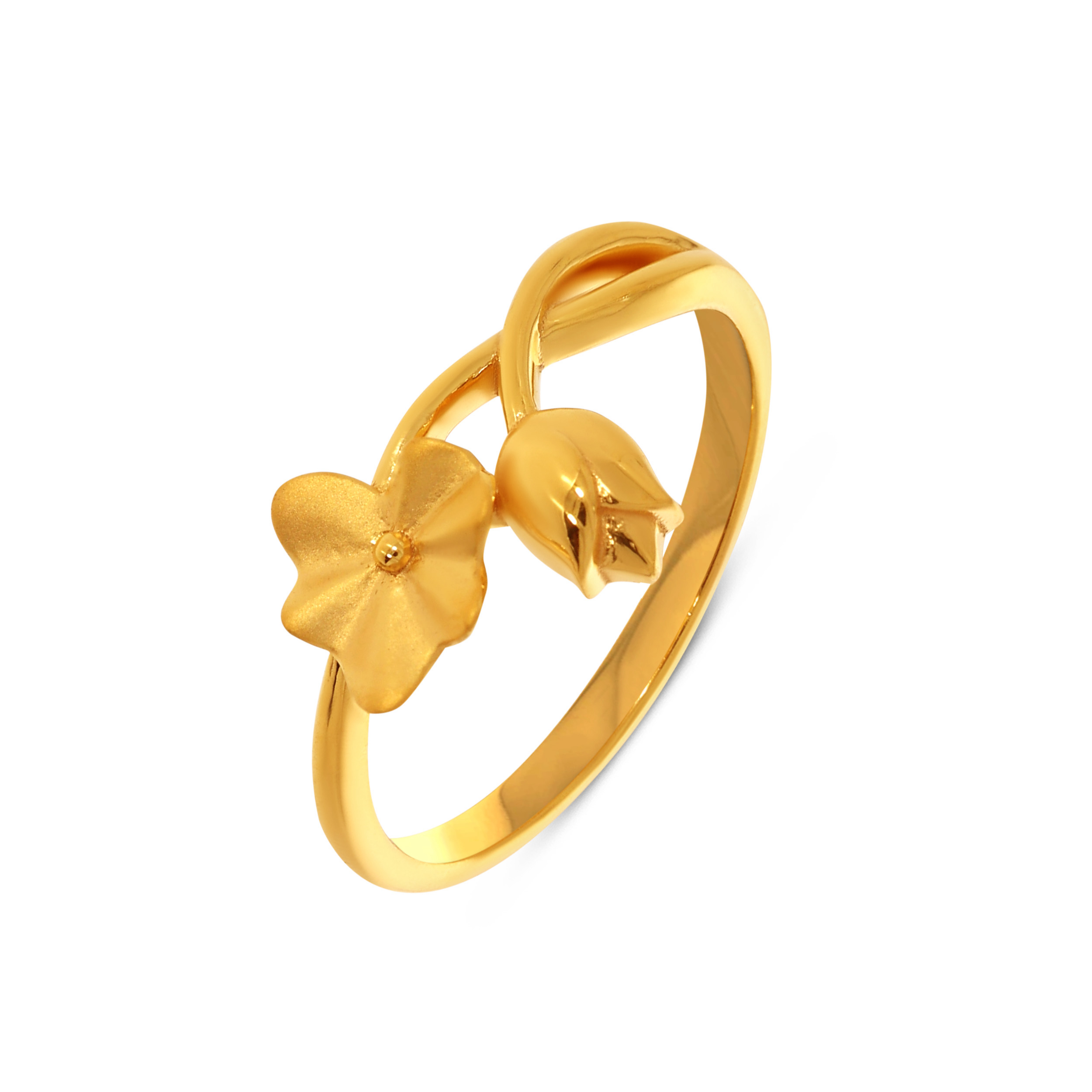 22K Yellow Gold Ring-GLR-SAD0005729 - Senco Gold and Diamonds