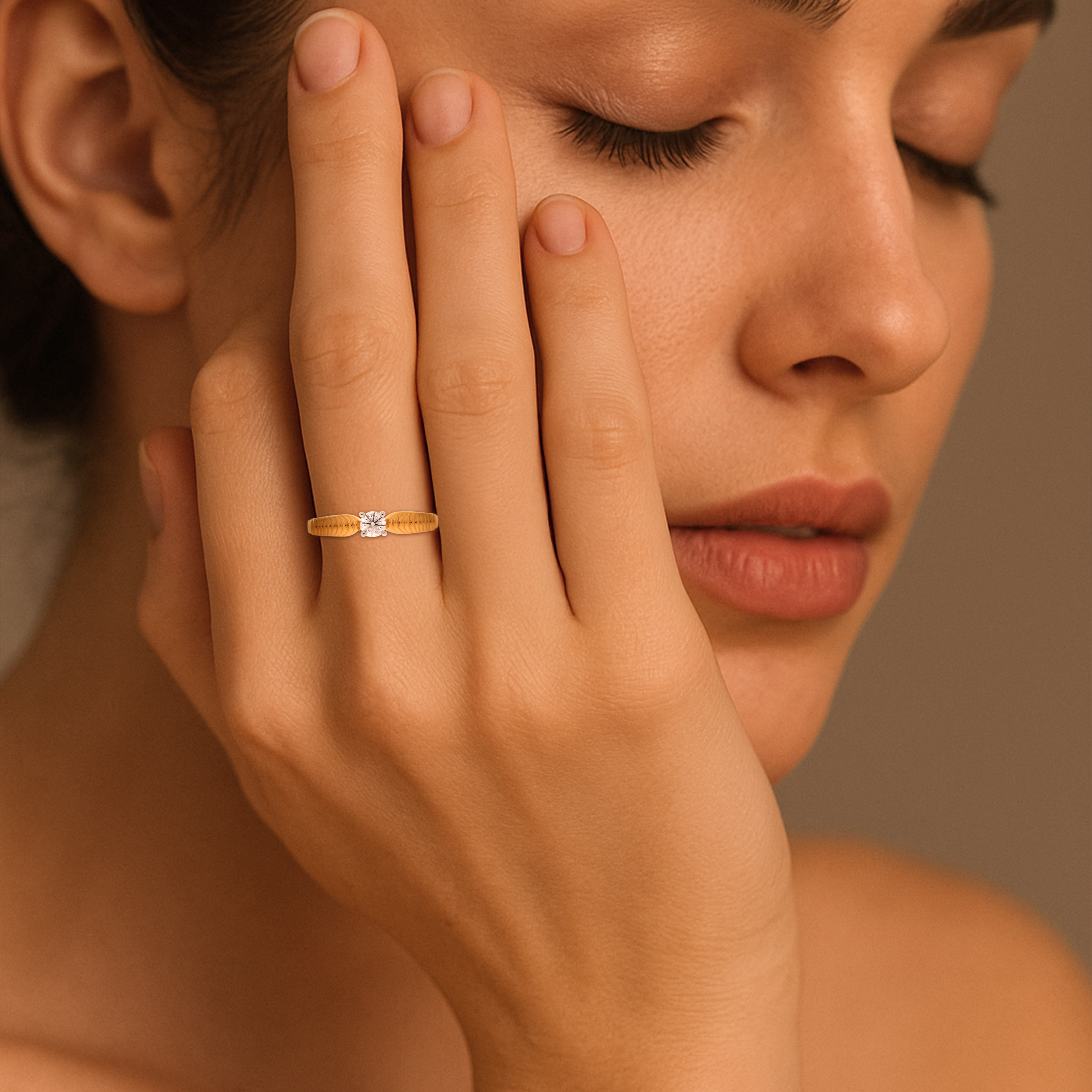 Celestia Crown Diamond Ring - Senco Gold and Diamonds