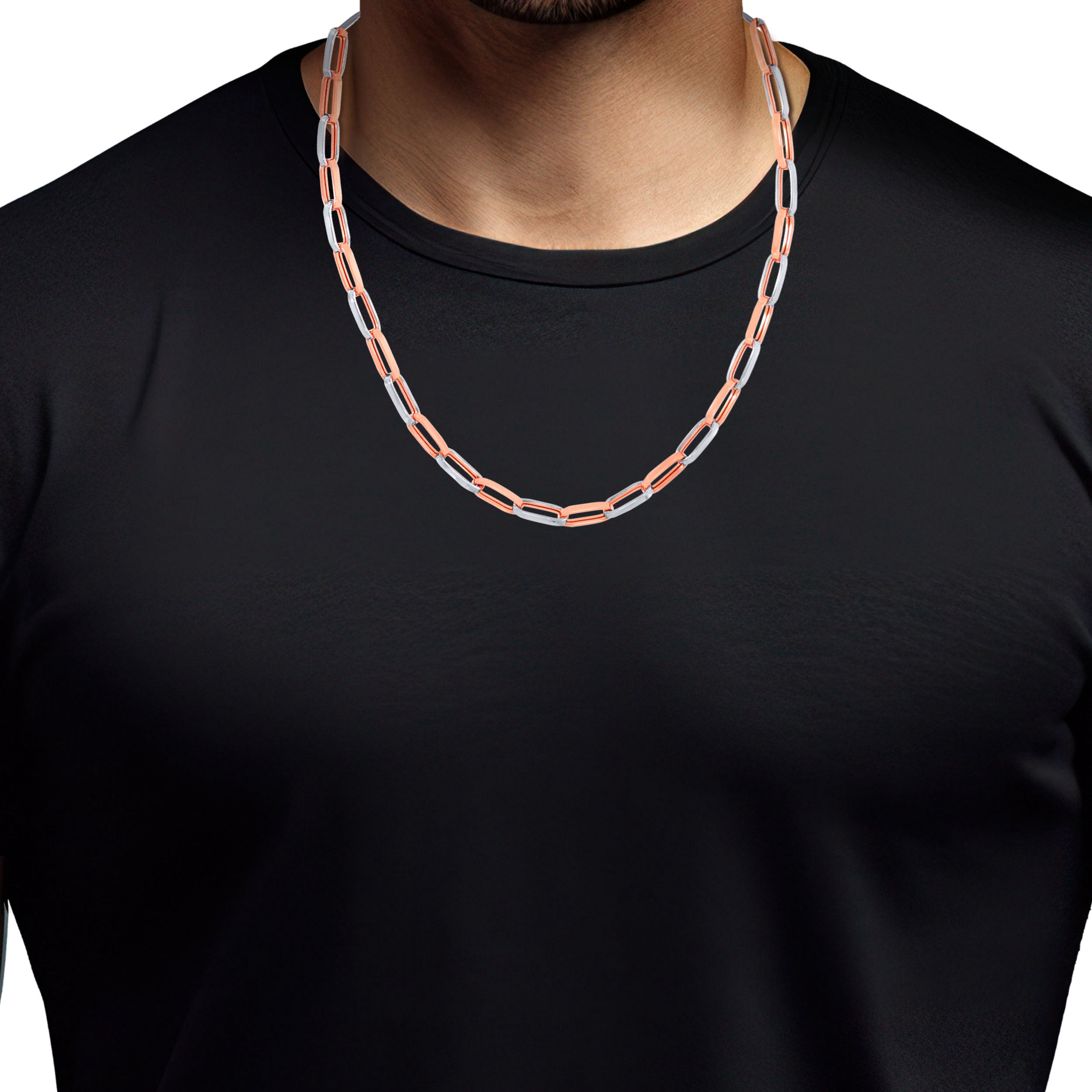Sleek Fusion Unisex Gold Chain - Senco Gold and Diamonds