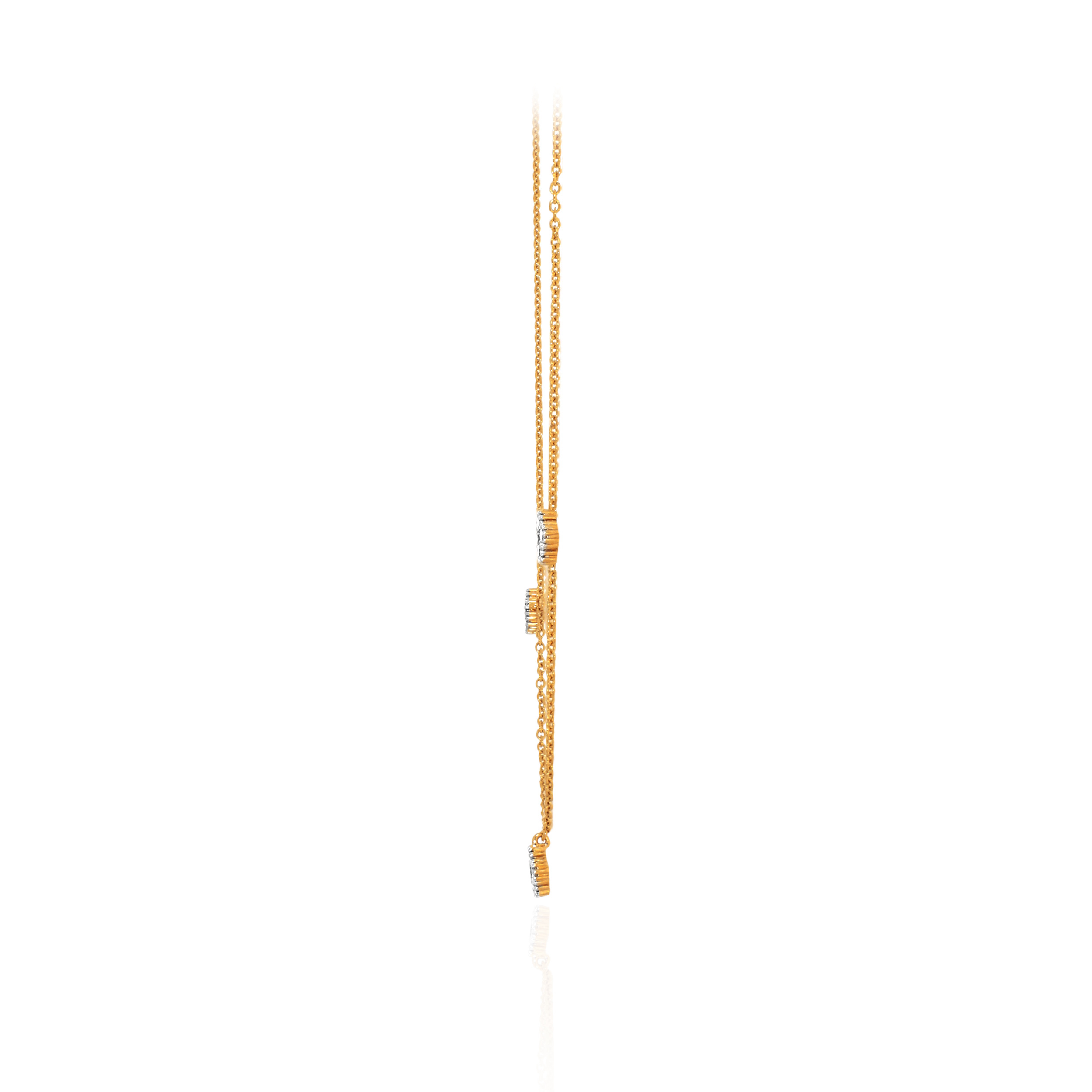 Clover Gleam Diamond Gold Necklace - Senco Gold and Diamonds