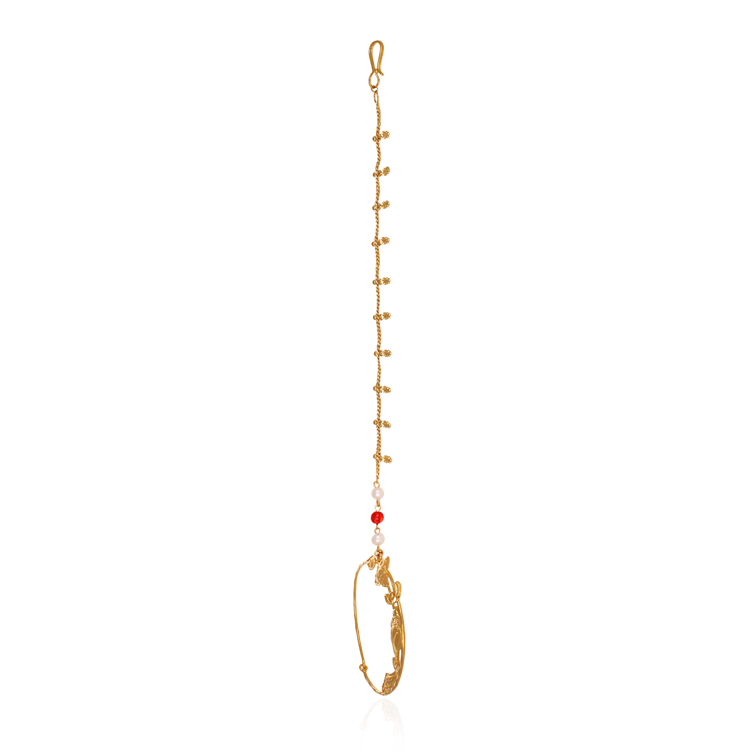 22K Yellow Gold Nath-GNT-D000753907 - Senco Gold and Diamonds