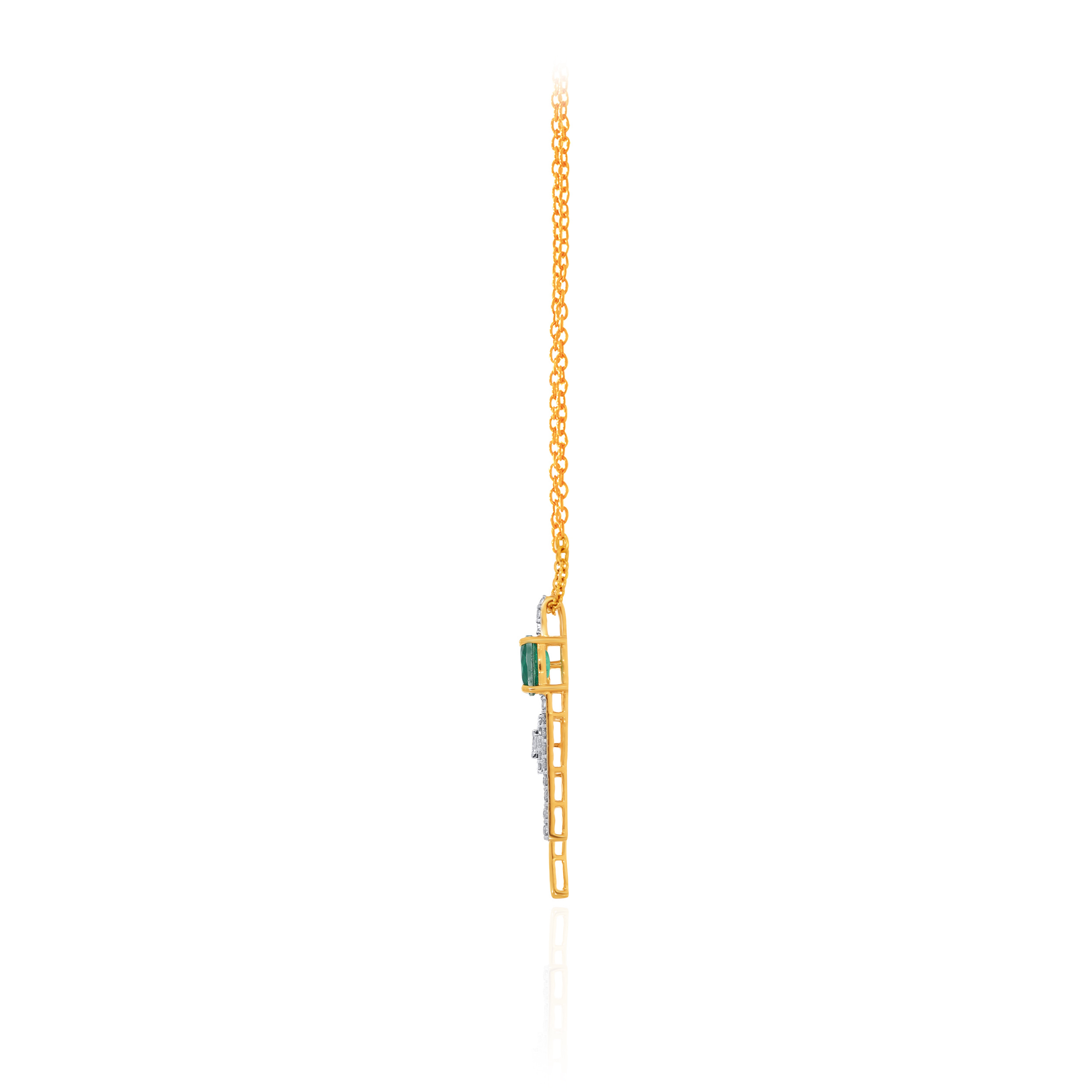 Lustre Arcadia Diamond Chain Pendant - Senco Gold and Diamonds