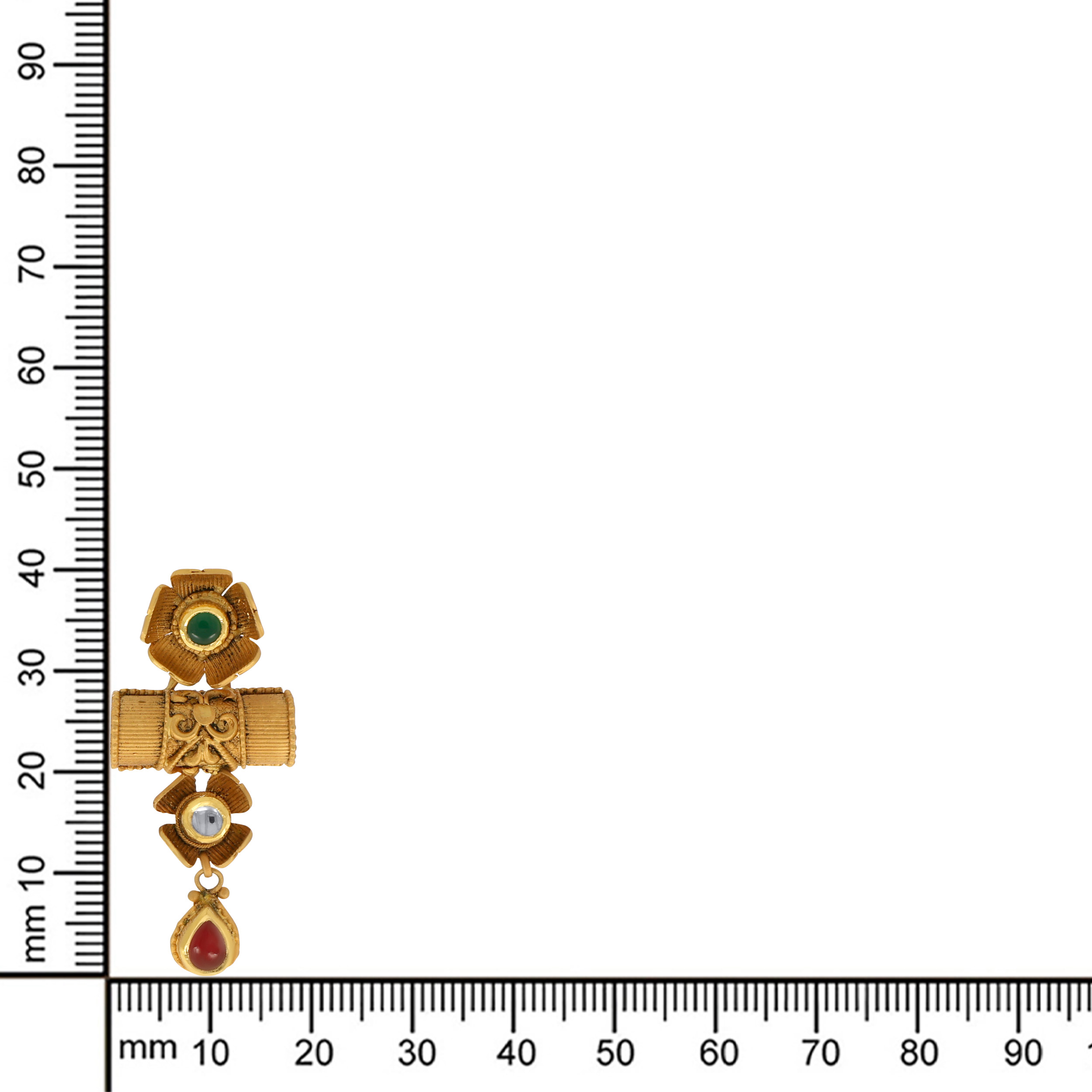 22K Yellow Gold Earrings-GPGN-D000562661 - Senco Gold and Diamonds