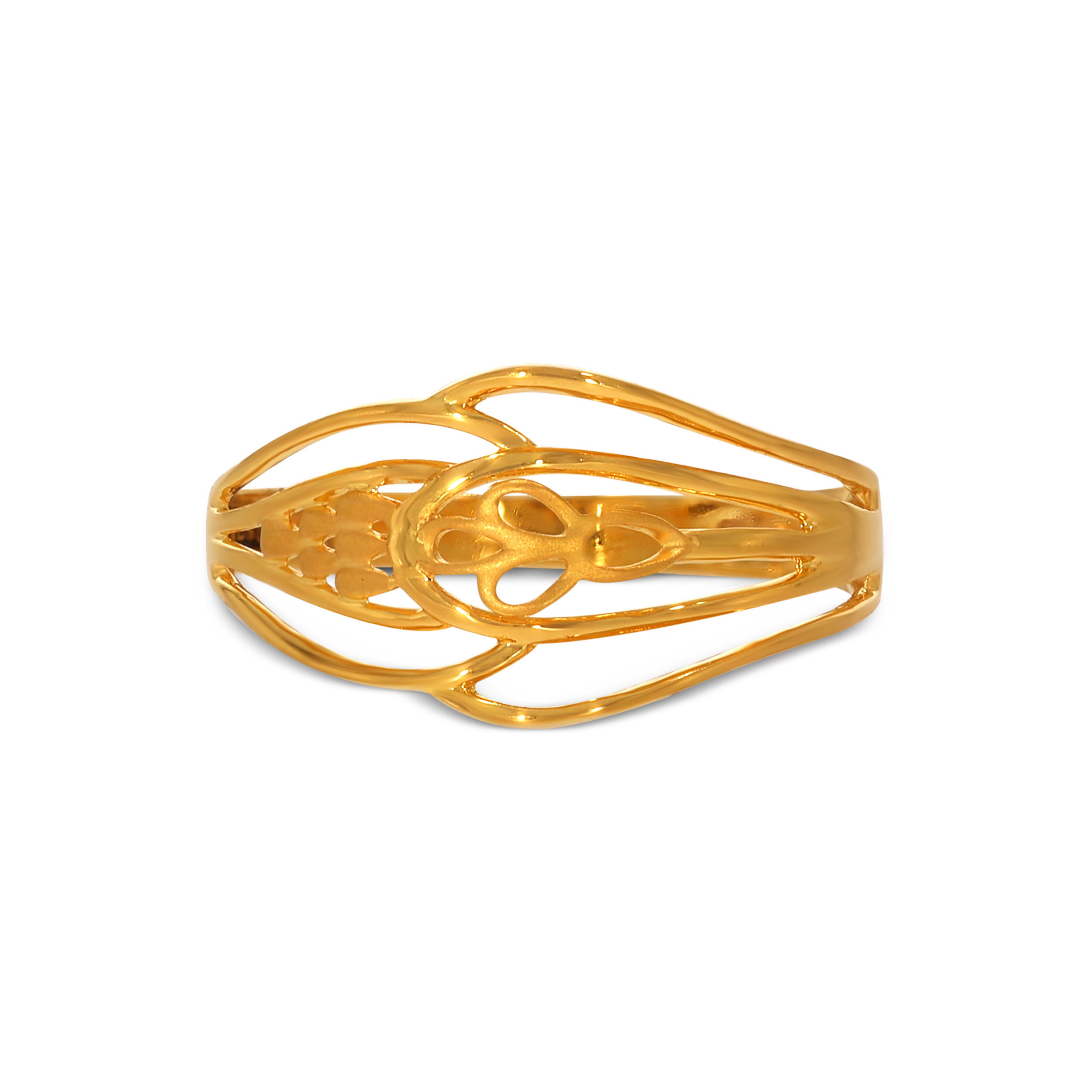 Organic Swirl Gold Ring - Senco Gold and Diamonds