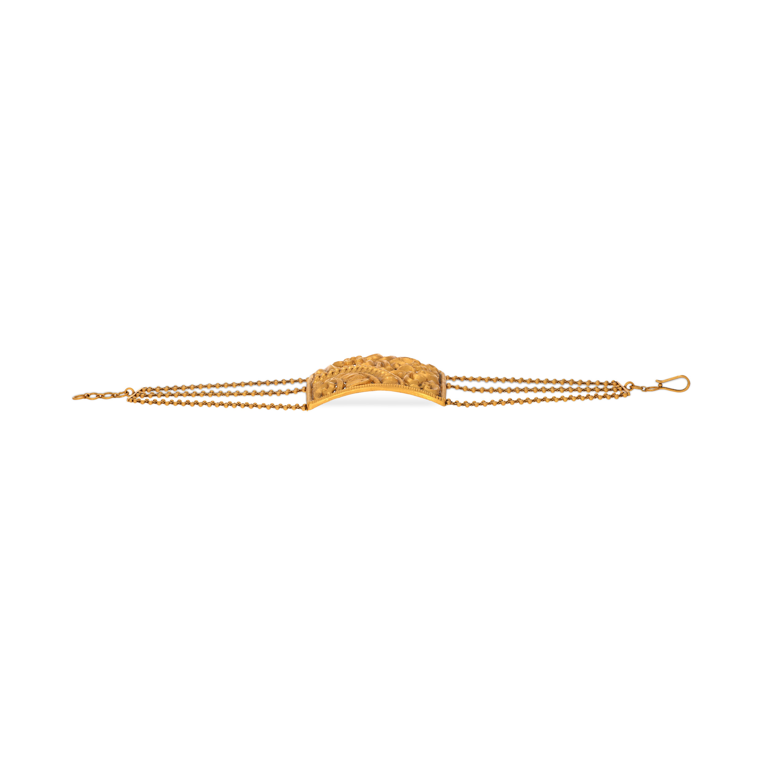 Ethnic-Inspired Gold Bridal Mantasha - Senco Gold and Diamonds