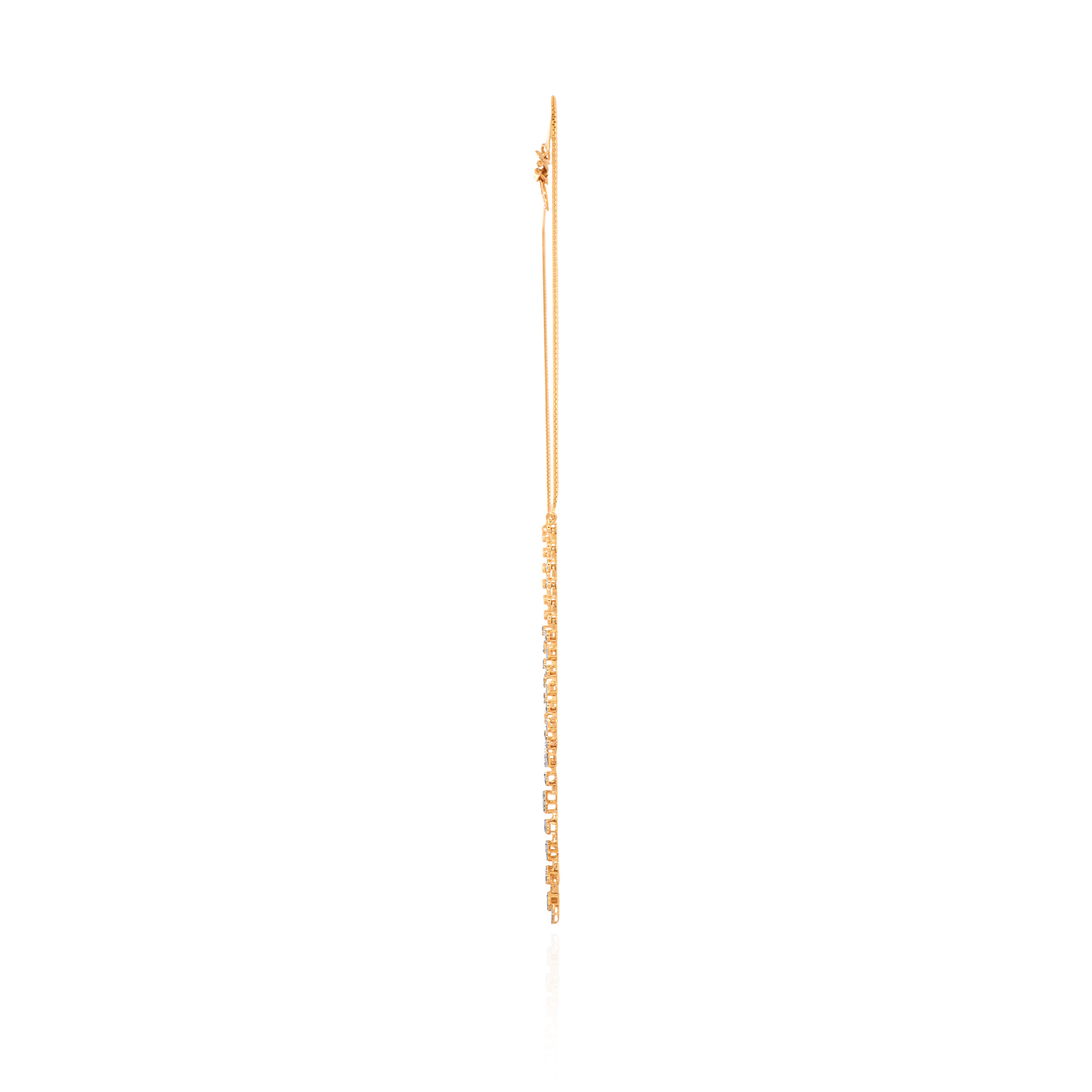 Svelte Flow Diamond Necklace - Senco Gold and Diamonds