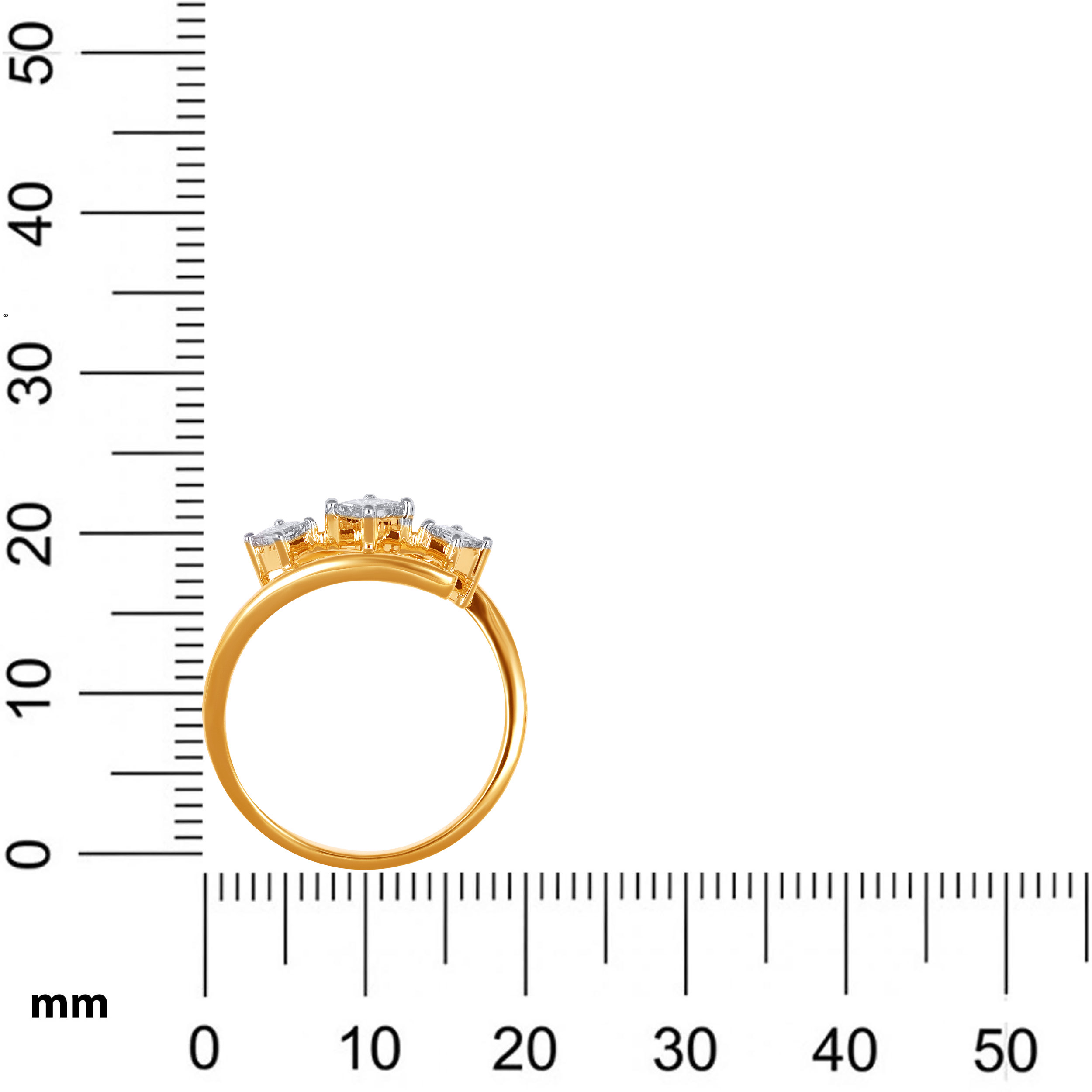 Trio Aura Diamond Ring - Senco Gold and Diamonds