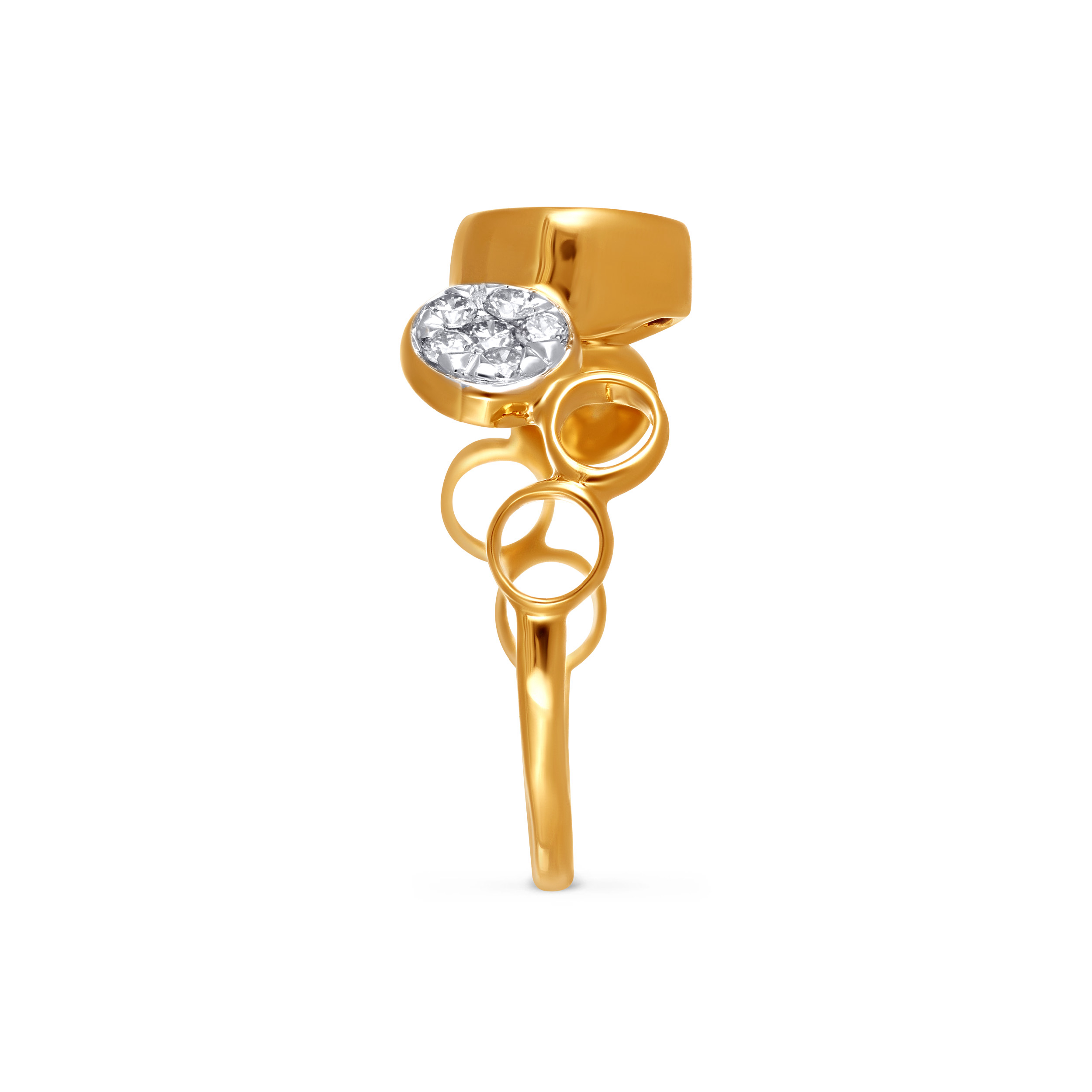 Protective Symbol Diamond Ring  - Senco Gold and Diamonds