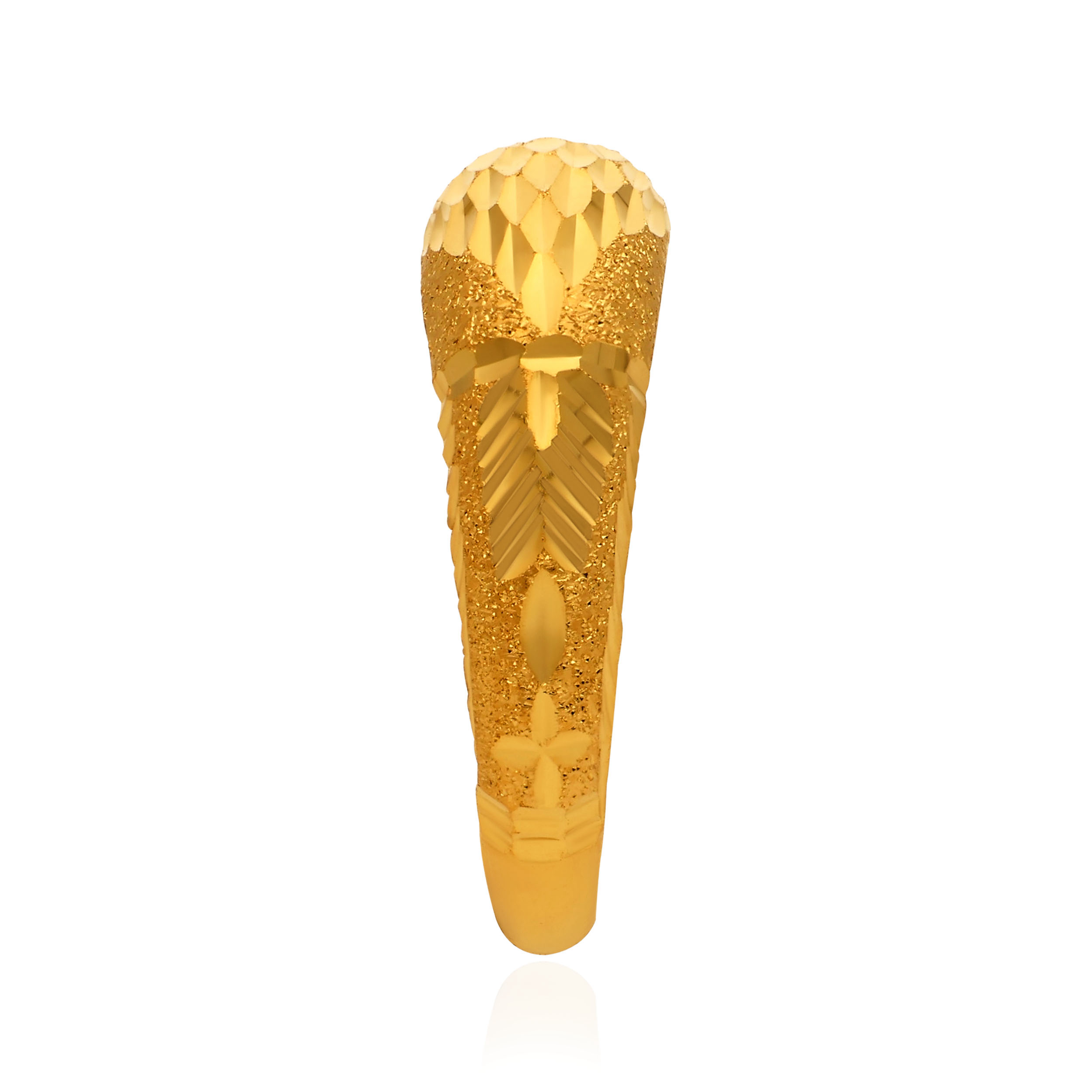 Opuline Facet Gold Ring - Senco Gold and Diamonds