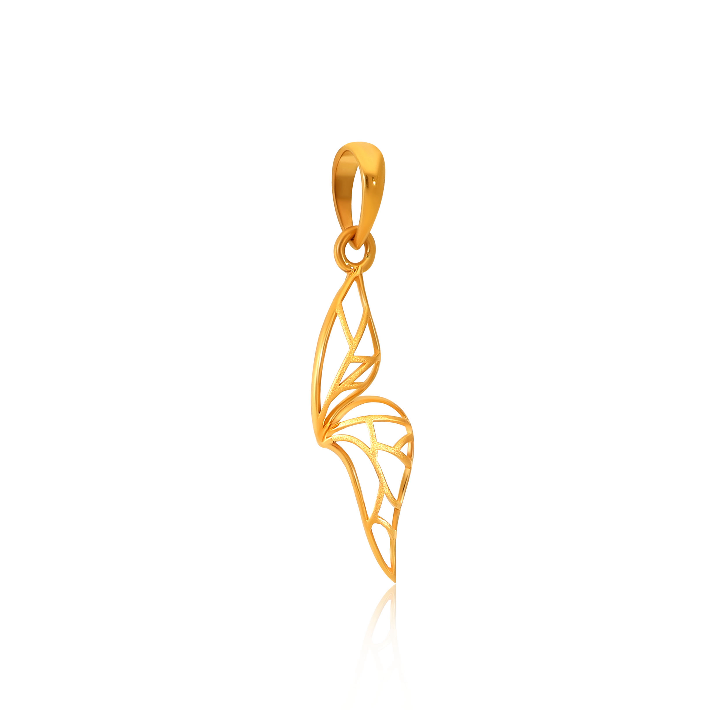 Aurora's Flight Gold Pendant - Senco Gold and Diamonds