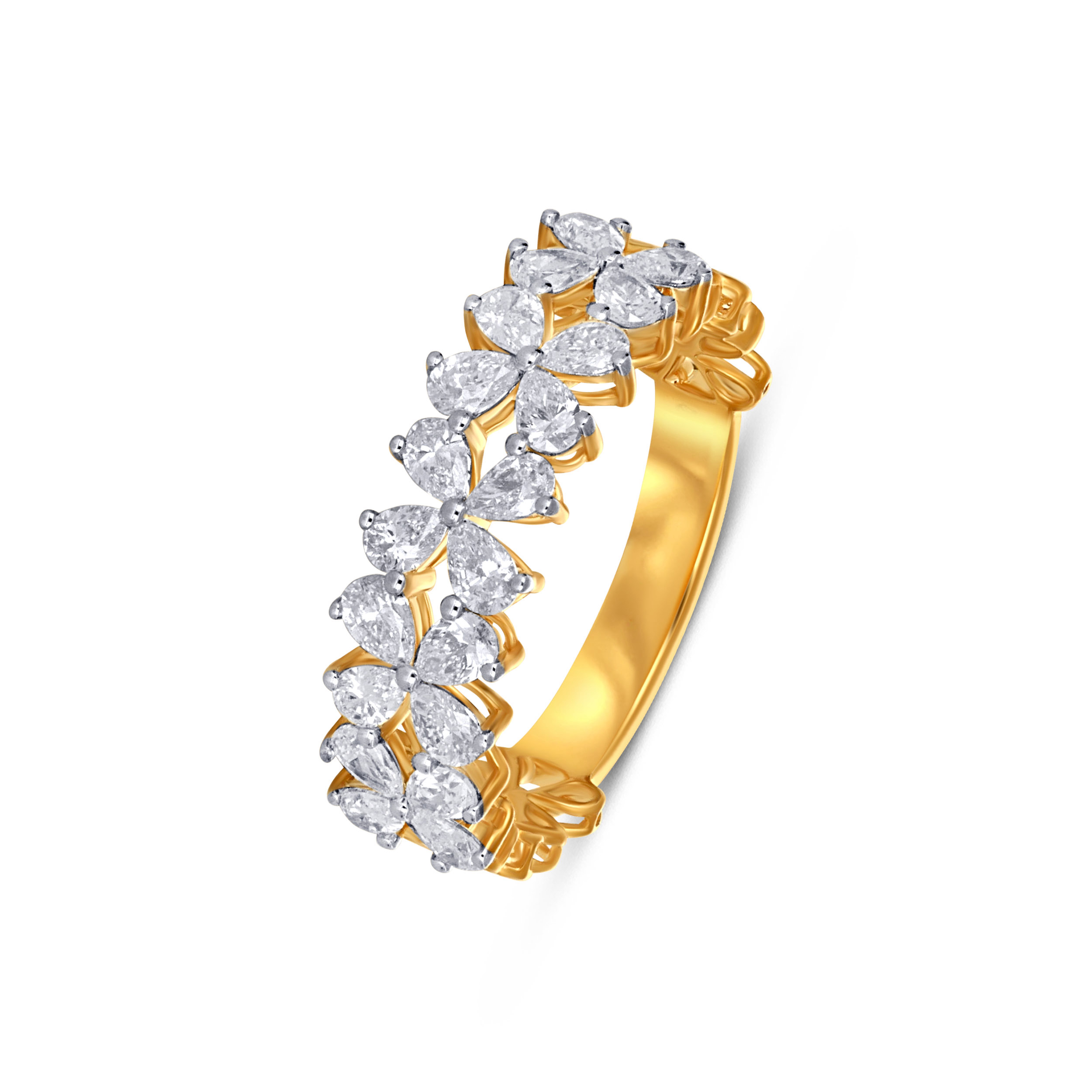 Rosalyn Petal Diamond Ring - Senco Gold and Diamonds