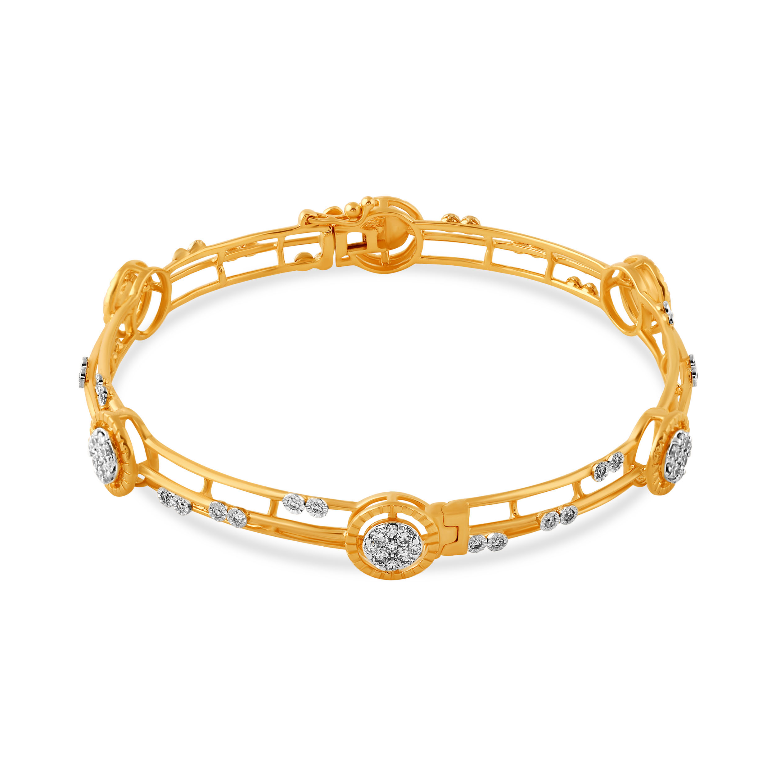 Starlit Charm Diamond Churi - Senco Gold and Diamonds