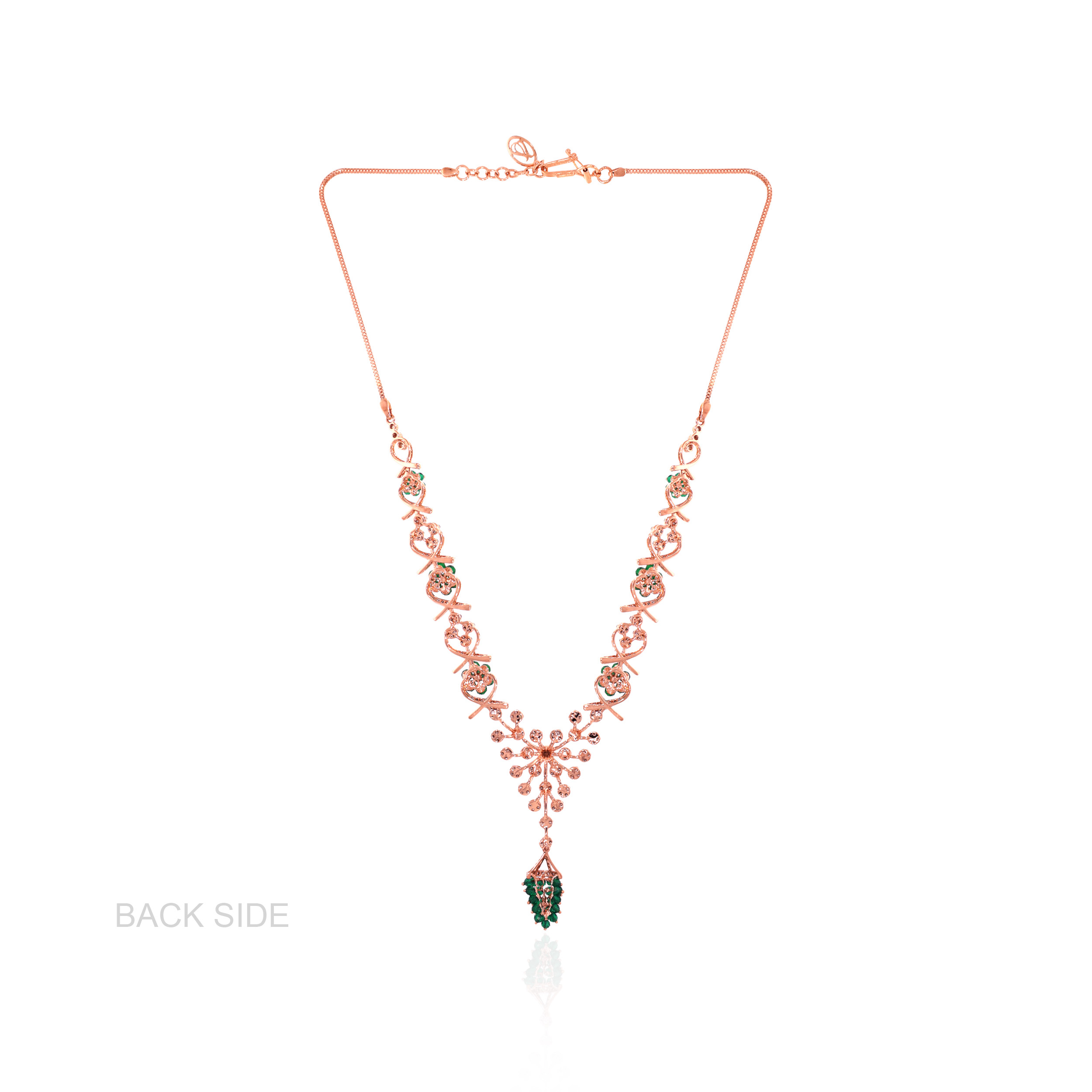 Verdant Elegance Diamond Necklace - Senco Gold and Diamonds