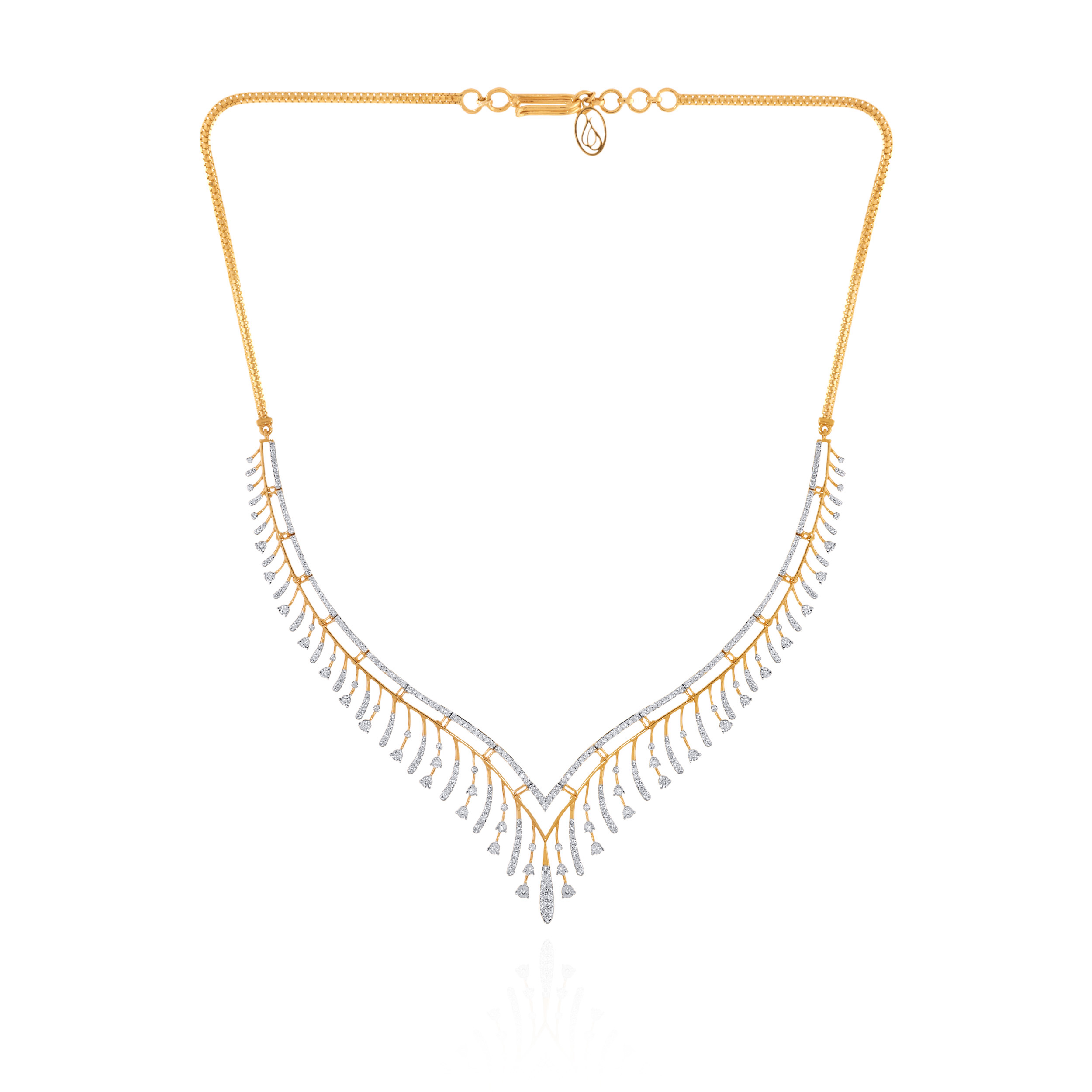 Lustreline Diamond Necklace - Senco Gold and Diamonds