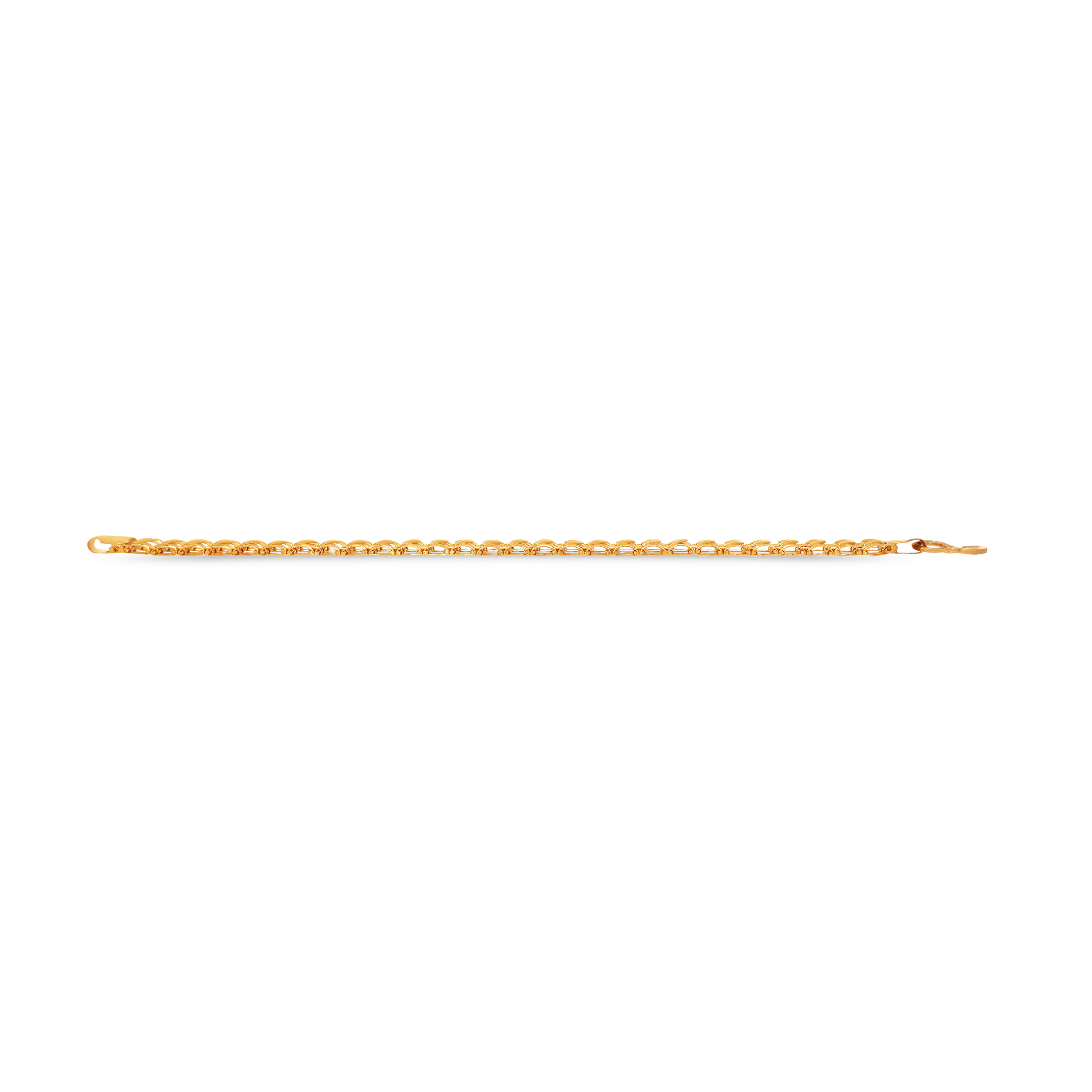 Distinct Bold Men's Gold Kada - Senco Gold and Diamonds