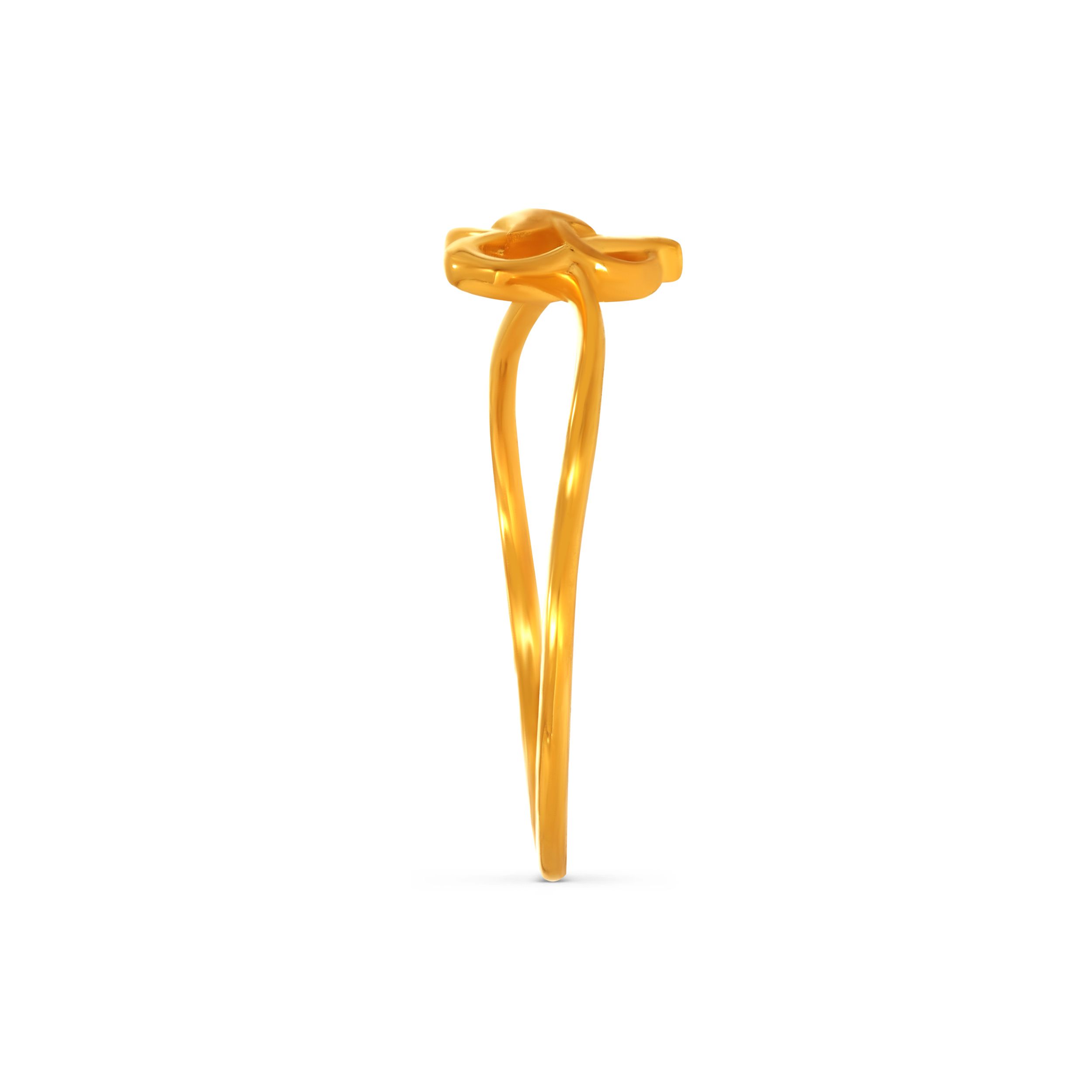 Airlight Heart Gold Ring alternate view 2