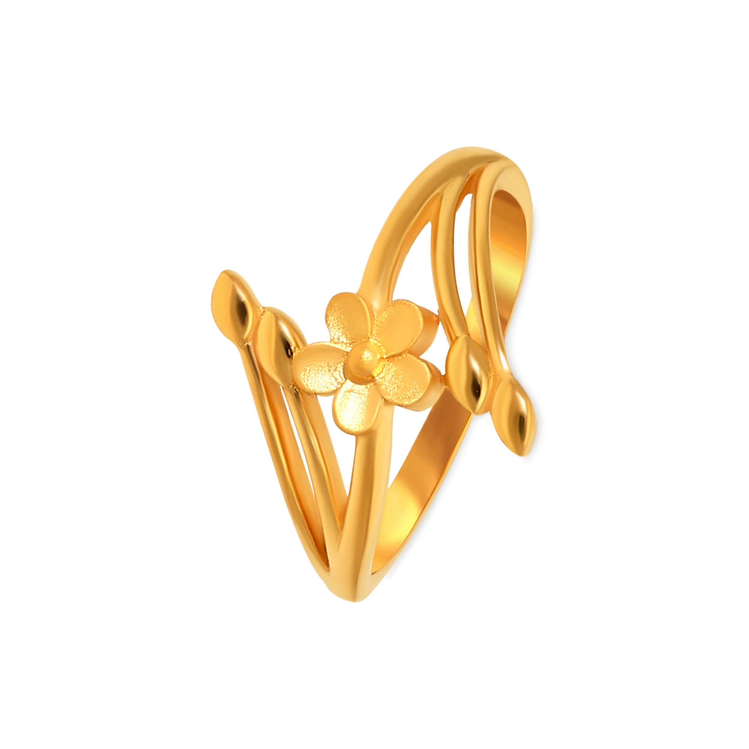 Symbolic Gold Blossom Ring - Senco Gold and Diamonds