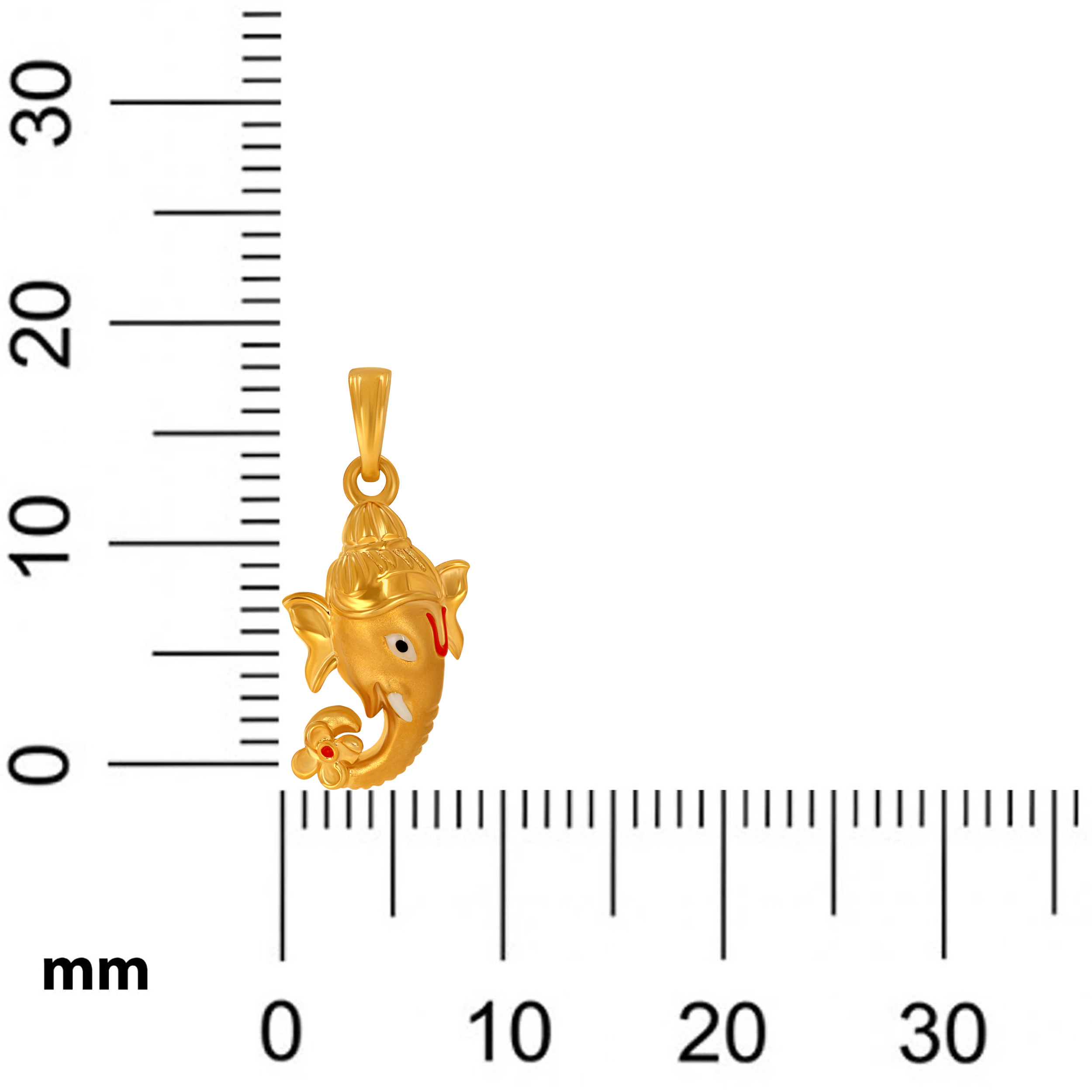 Divine Serenity Gold Pendant - Senco Gold and Diamonds