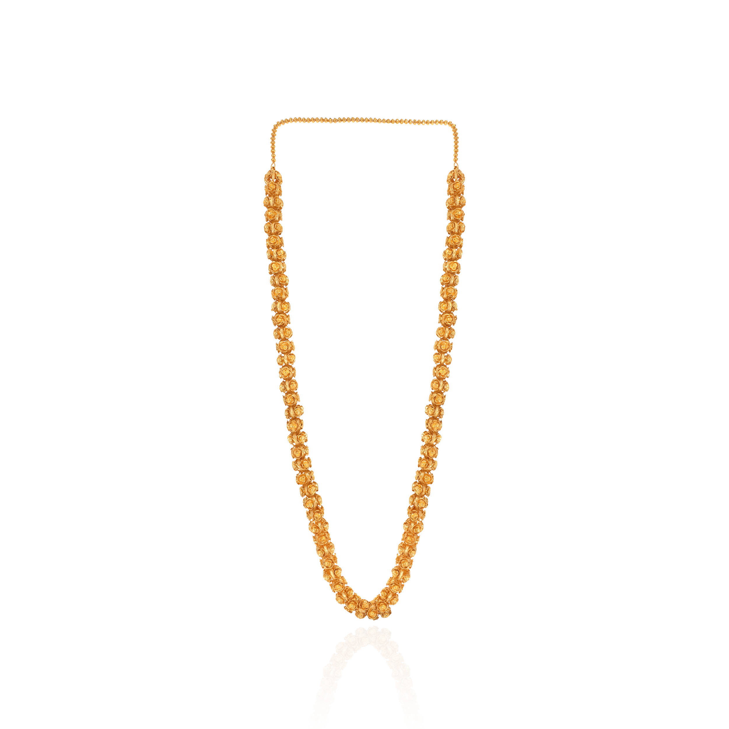 Regal Reverie Traditional Gold Chain - Senco Gold and Diamonds