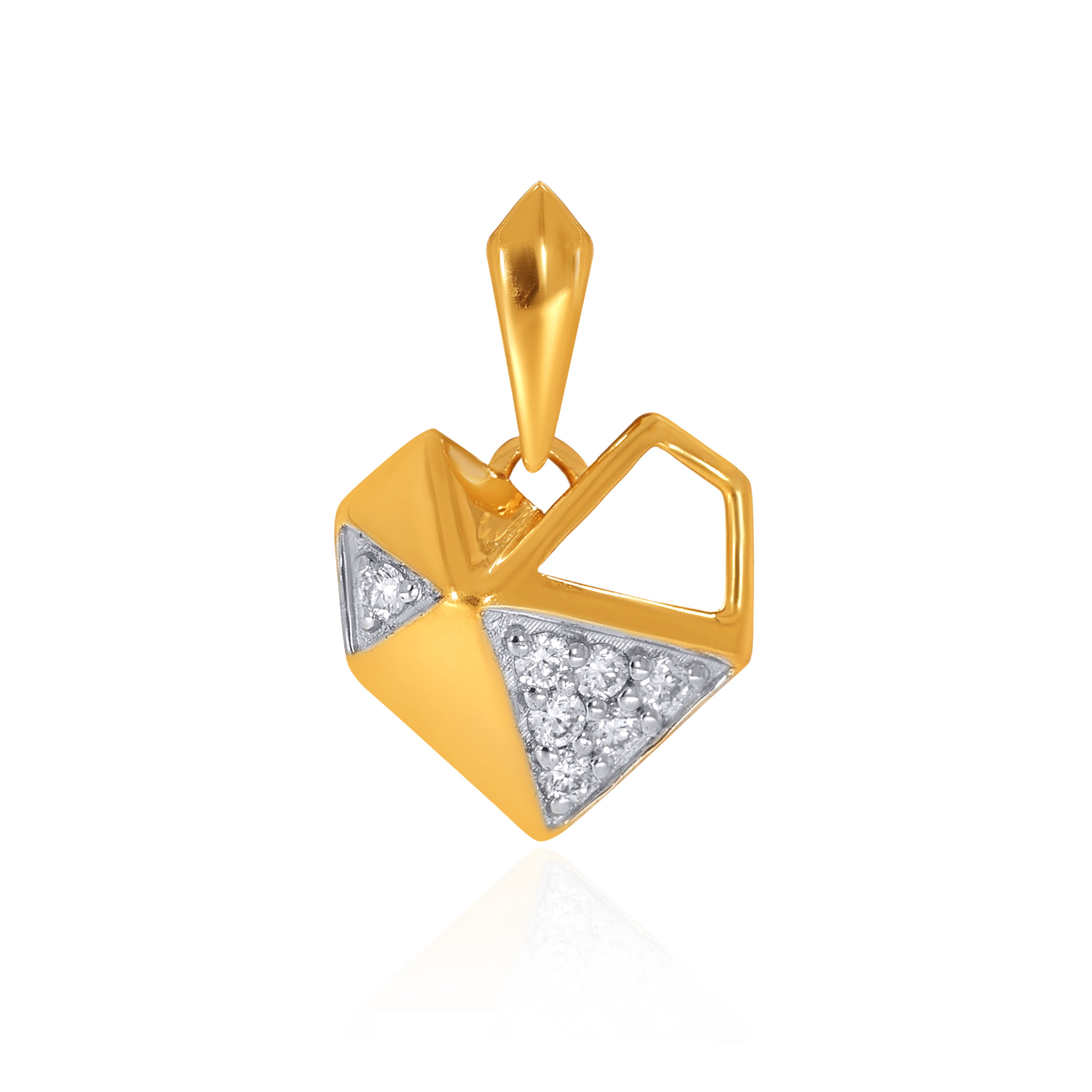 Striking Love Diamond Pendant - Senco Gold and Diamonds