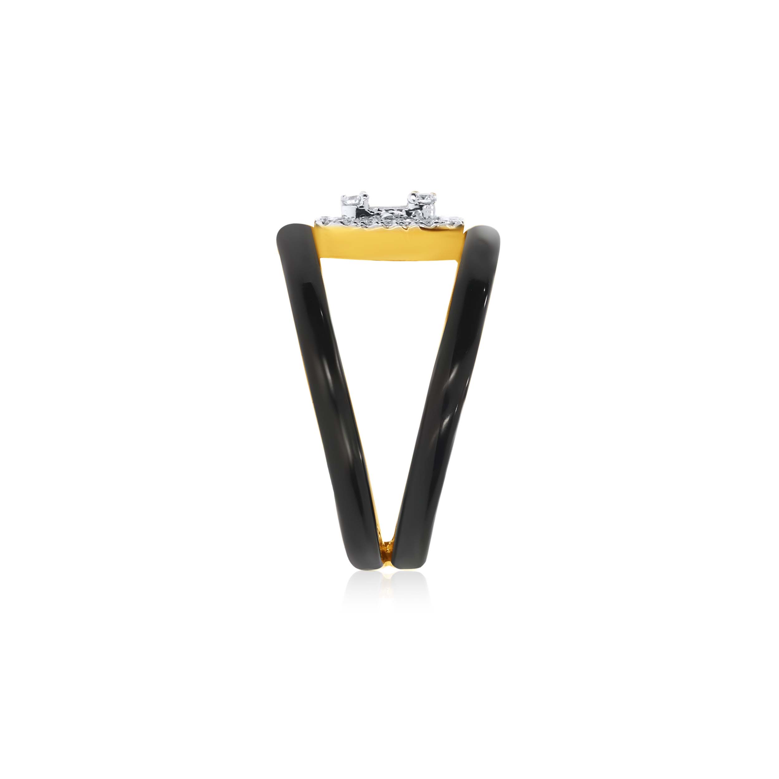 Innovative Shimmer Diamond Ring - Senco Gold and Diamonds