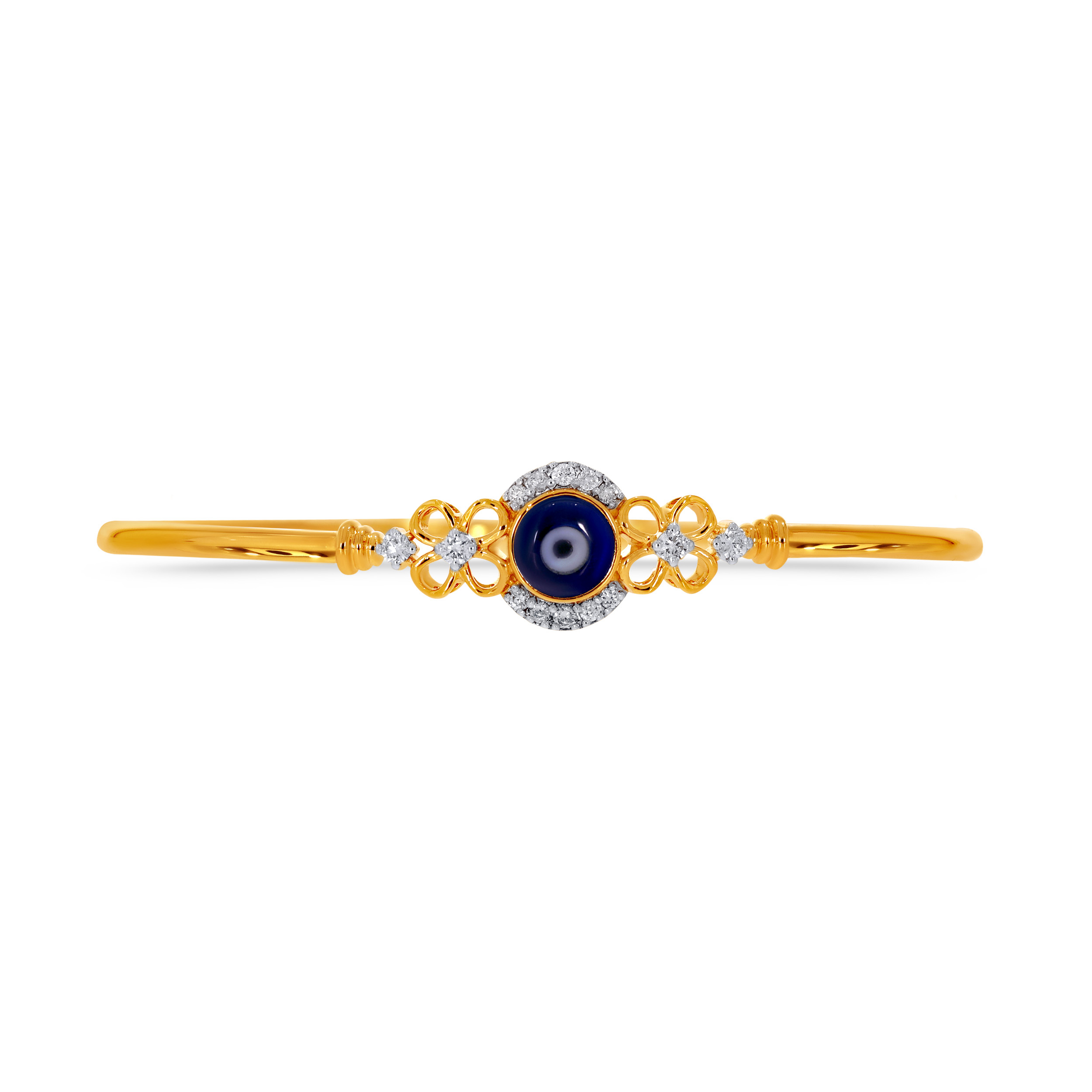 Serenity Shield Diamond Noa Bangle - Senco Gold and Diamonds