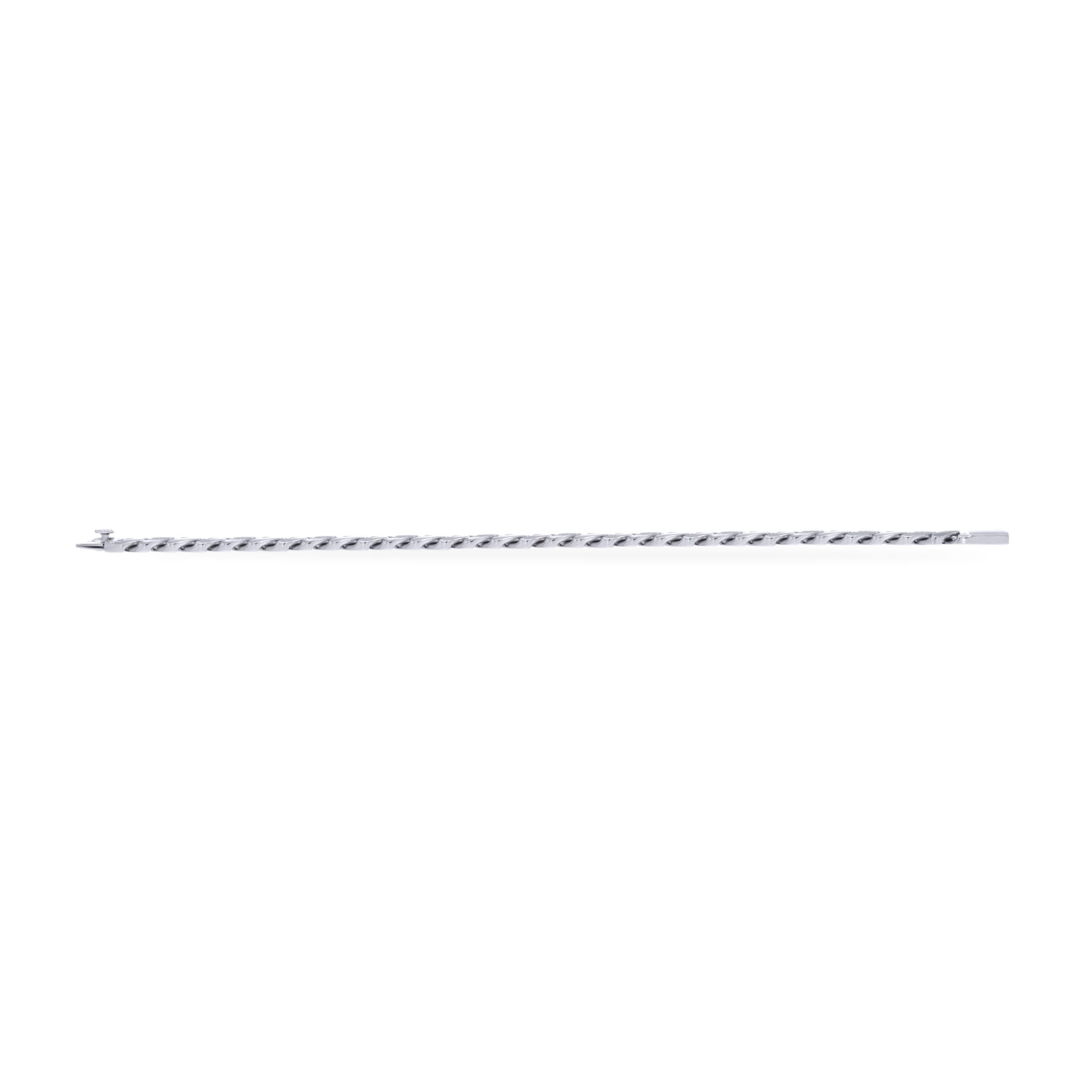 Rhombus Zest Men Platinum Wristlet - Senco Gold and Diamonds