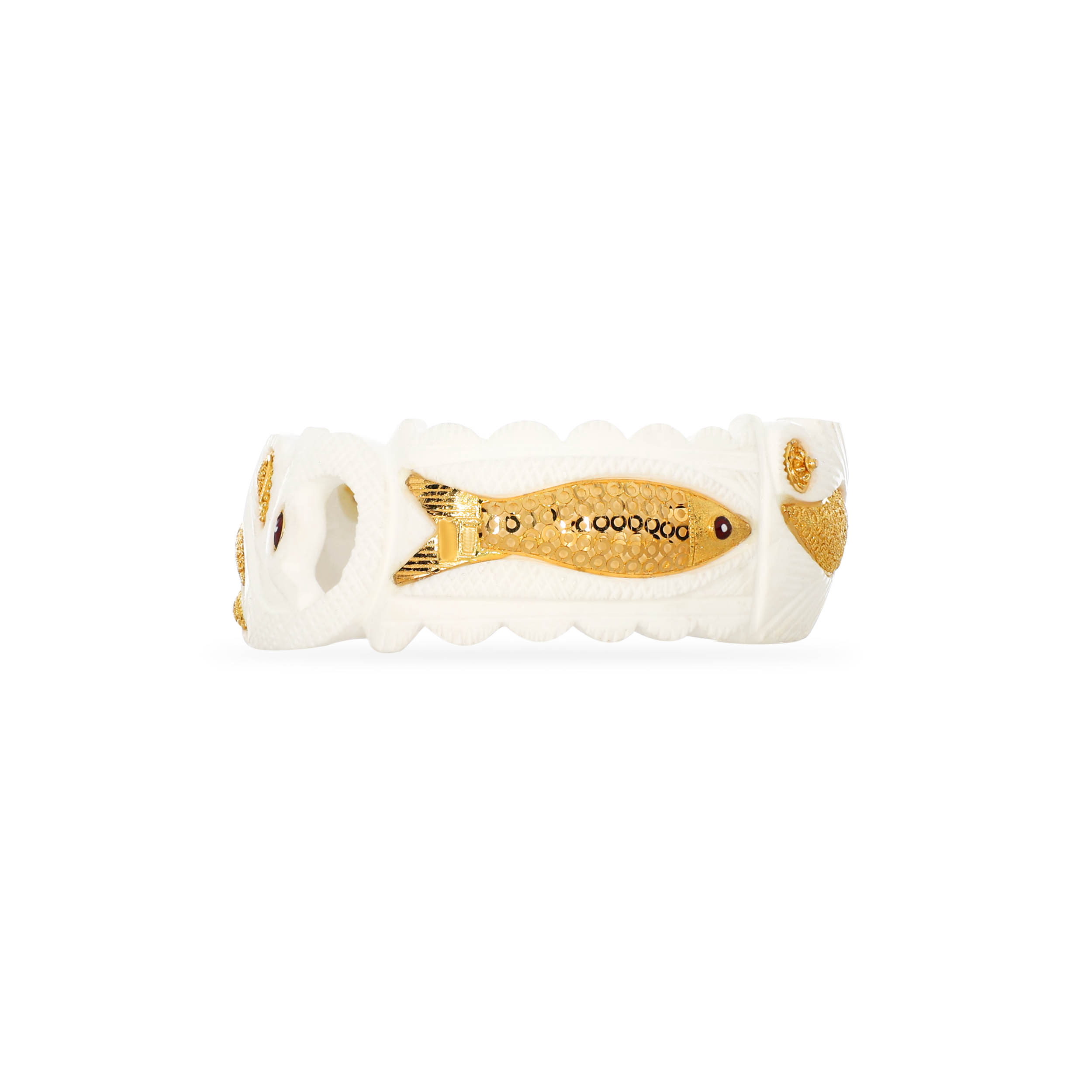 Marine Finesse Gold Sankha - Senco Gold and Diamonds