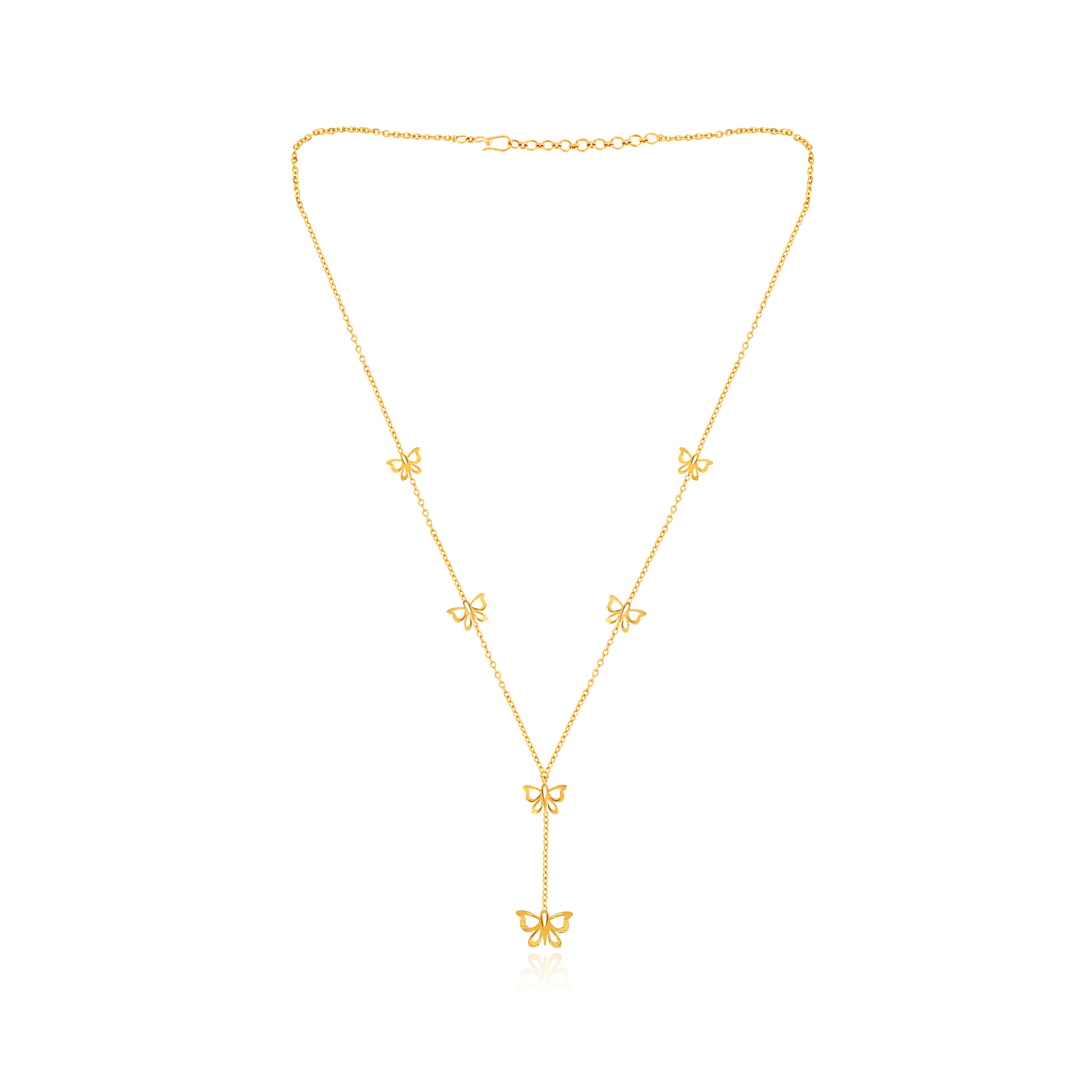 Promising Wings Gold Necklace - Senco Gold and Diamonds