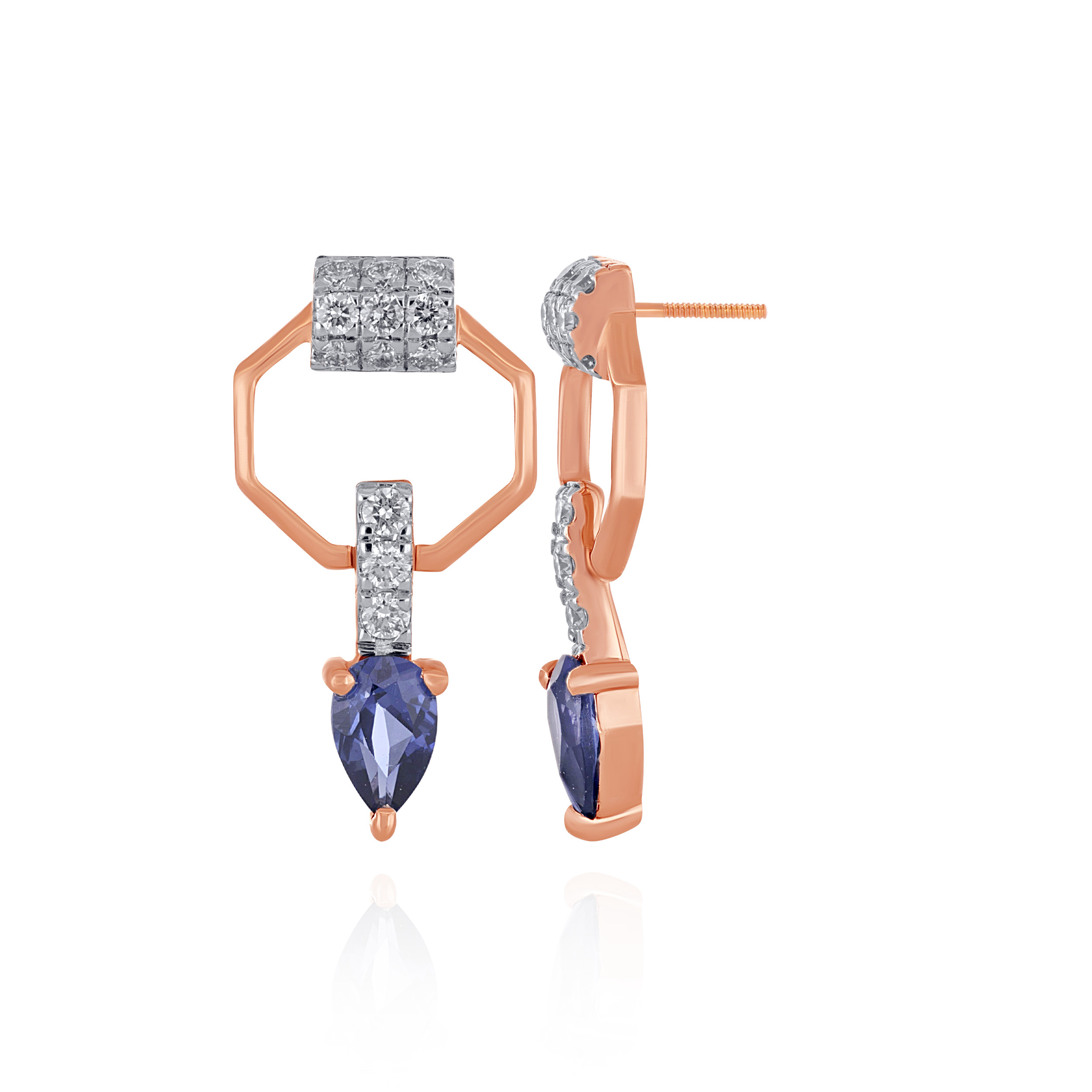 Blue Mist Diamond Drops - Senco Gold and Diamonds