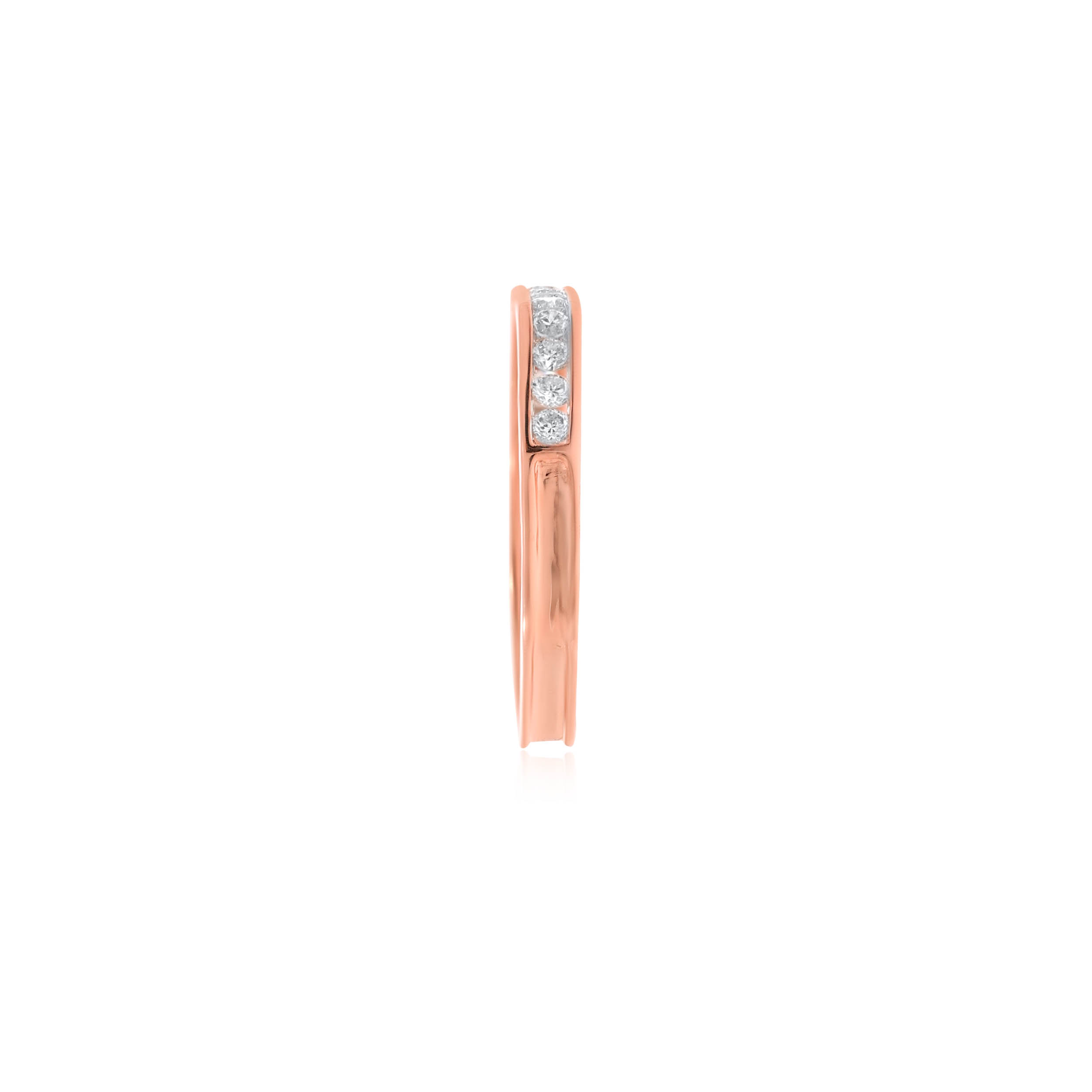 Sleek Bolt Diamond Ring - Senco Gold and Diamonds