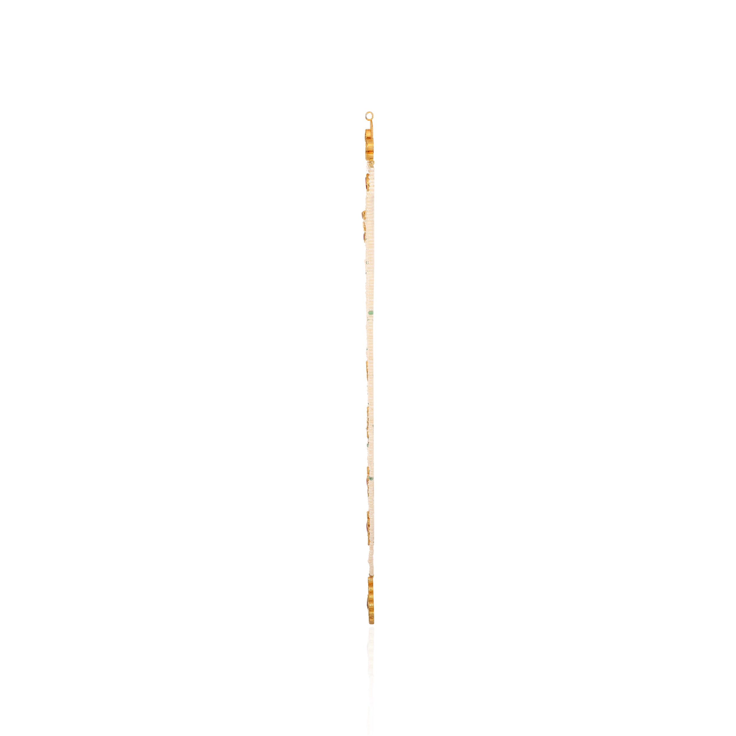 22K Yellow Gold Kundan Necklace-GN-D000788442 - Senco Gold and Diamonds