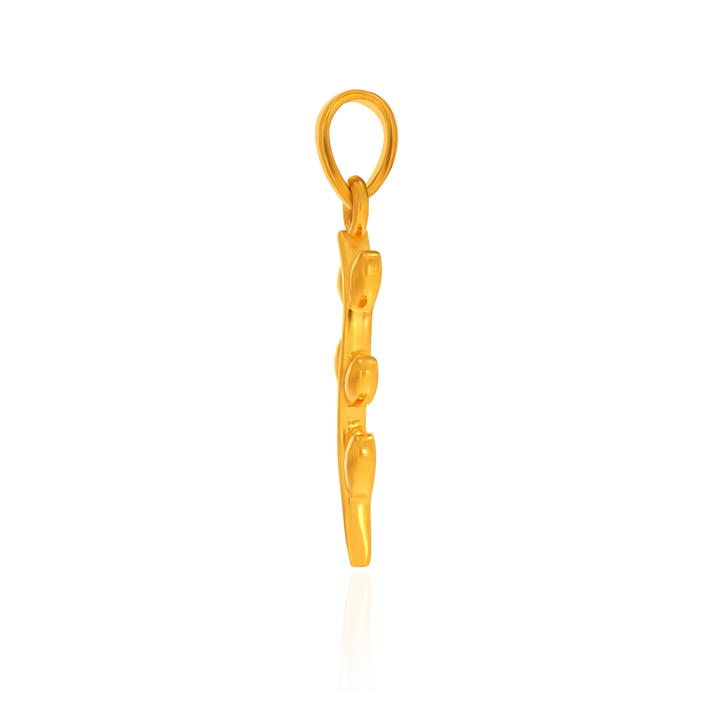 Nature's Beauty Gold Pendant - Senco Gold and Diamonds