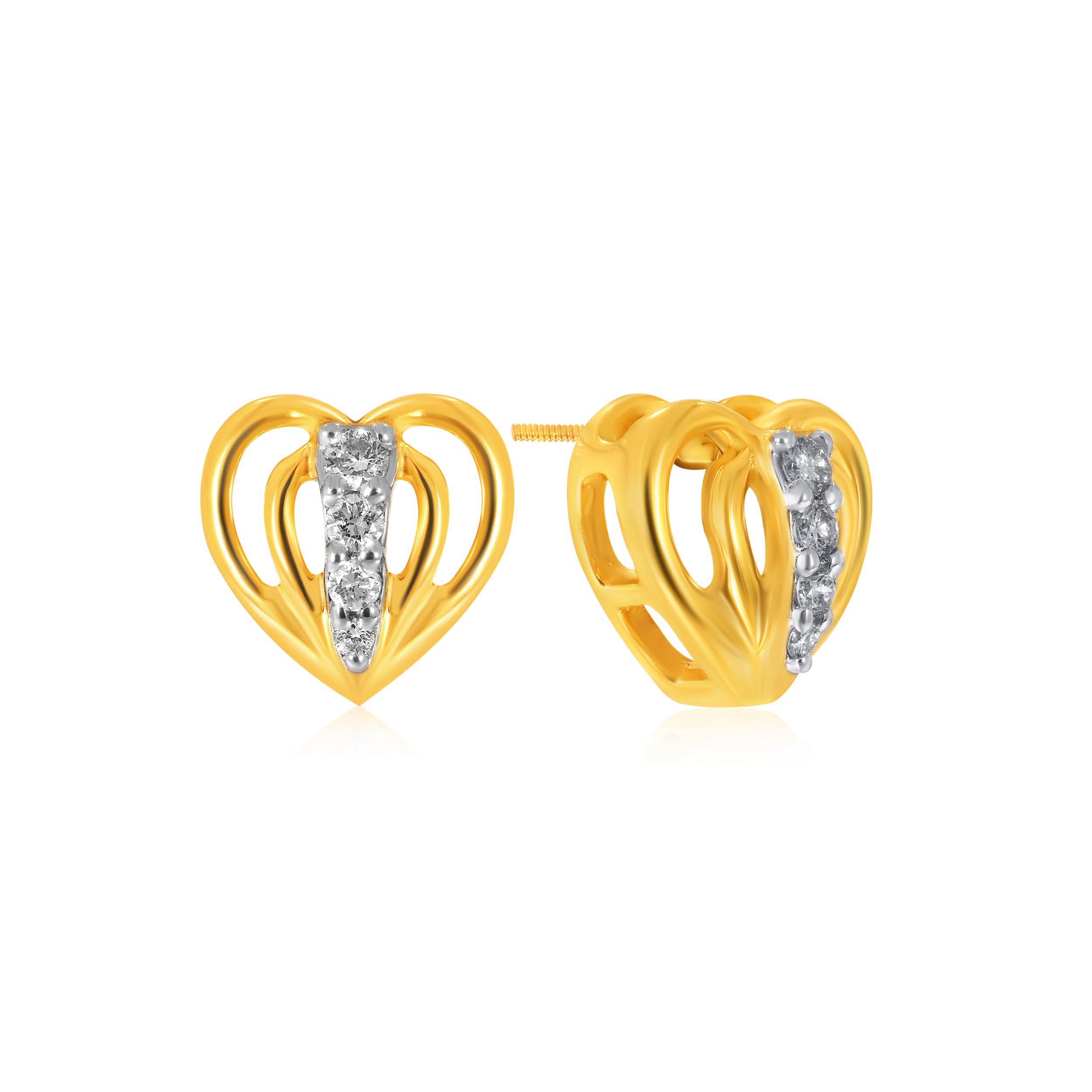 Tender Love Diamond Studs - Senco Gold and Diamonds