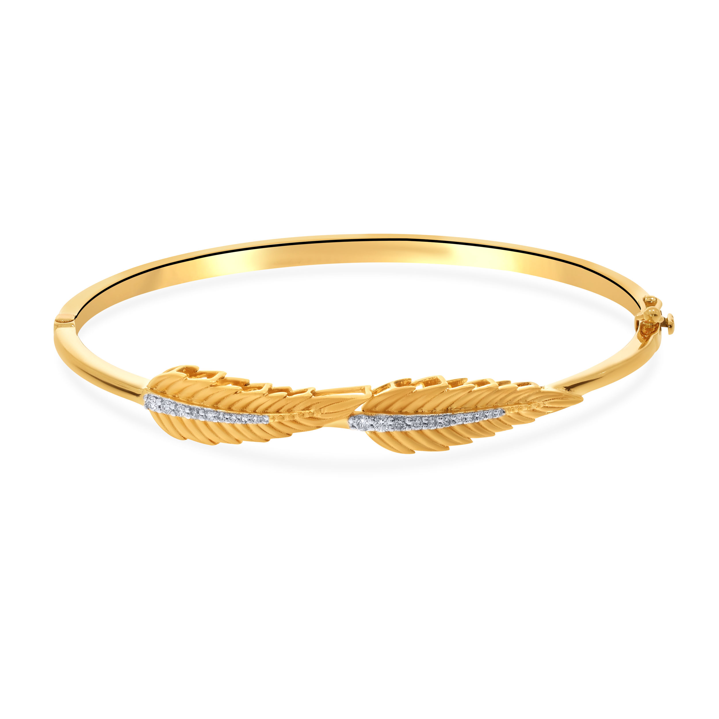 Serene Leaves Diamond Bracelet - Senco Gold and Diamonds