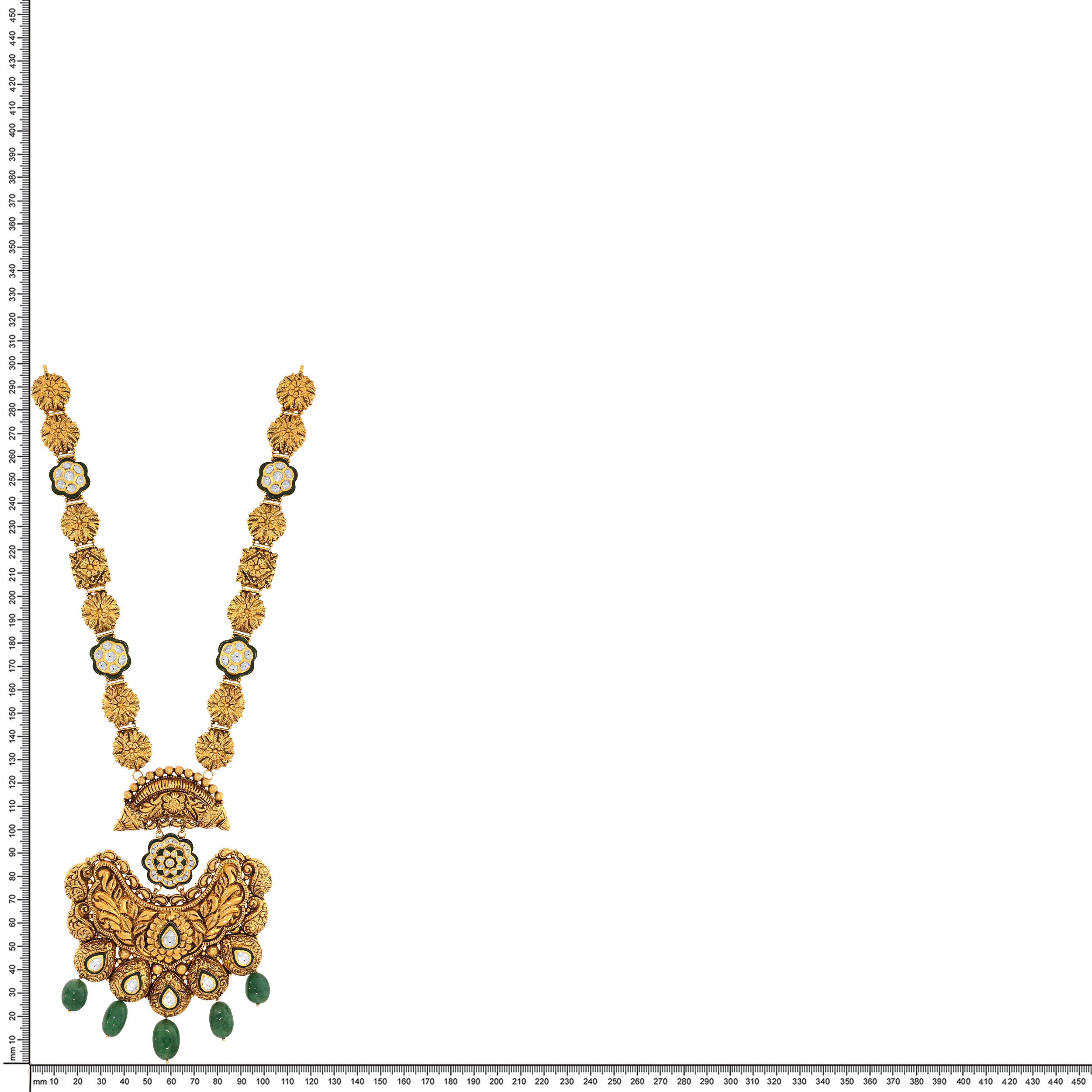 22K Yellow Gold Necklace-GN-D000747293 - Senco Gold and Diamonds