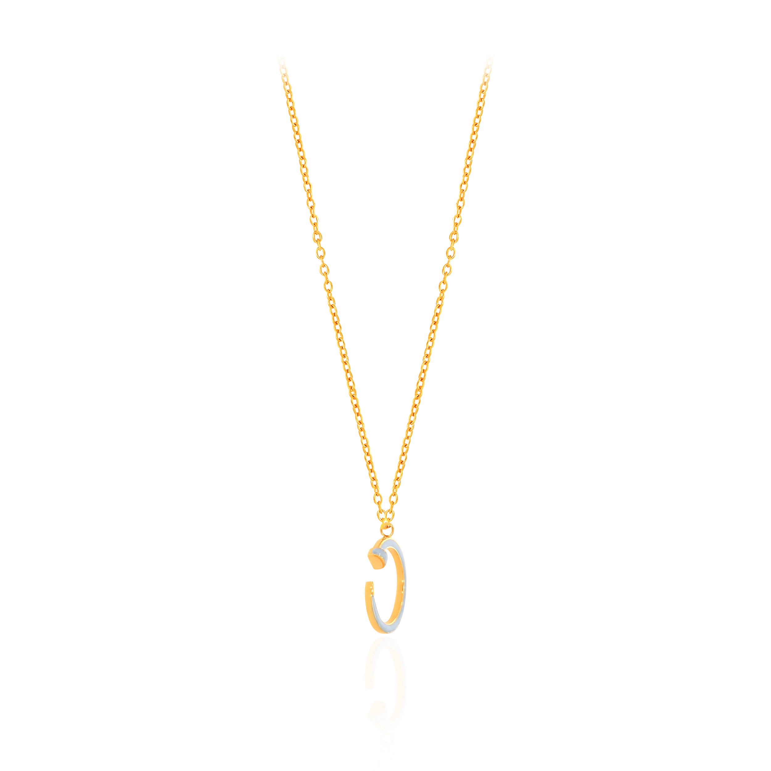 18K Yellow Gold Chain Pendant-GPN-D000775702 - Senco Gold and Diamonds