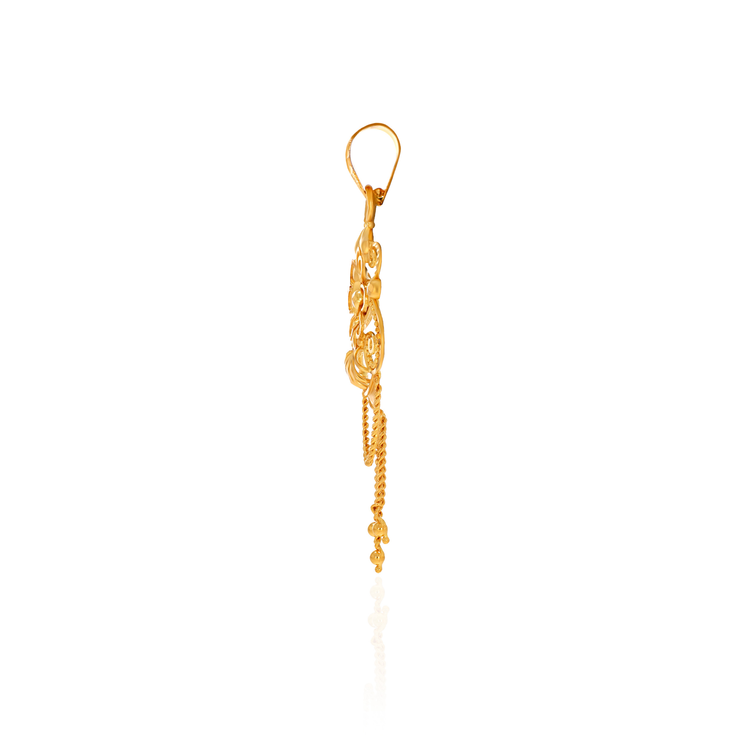Enchanted Petal Gold Pendant - Senco Gold and Diamonds