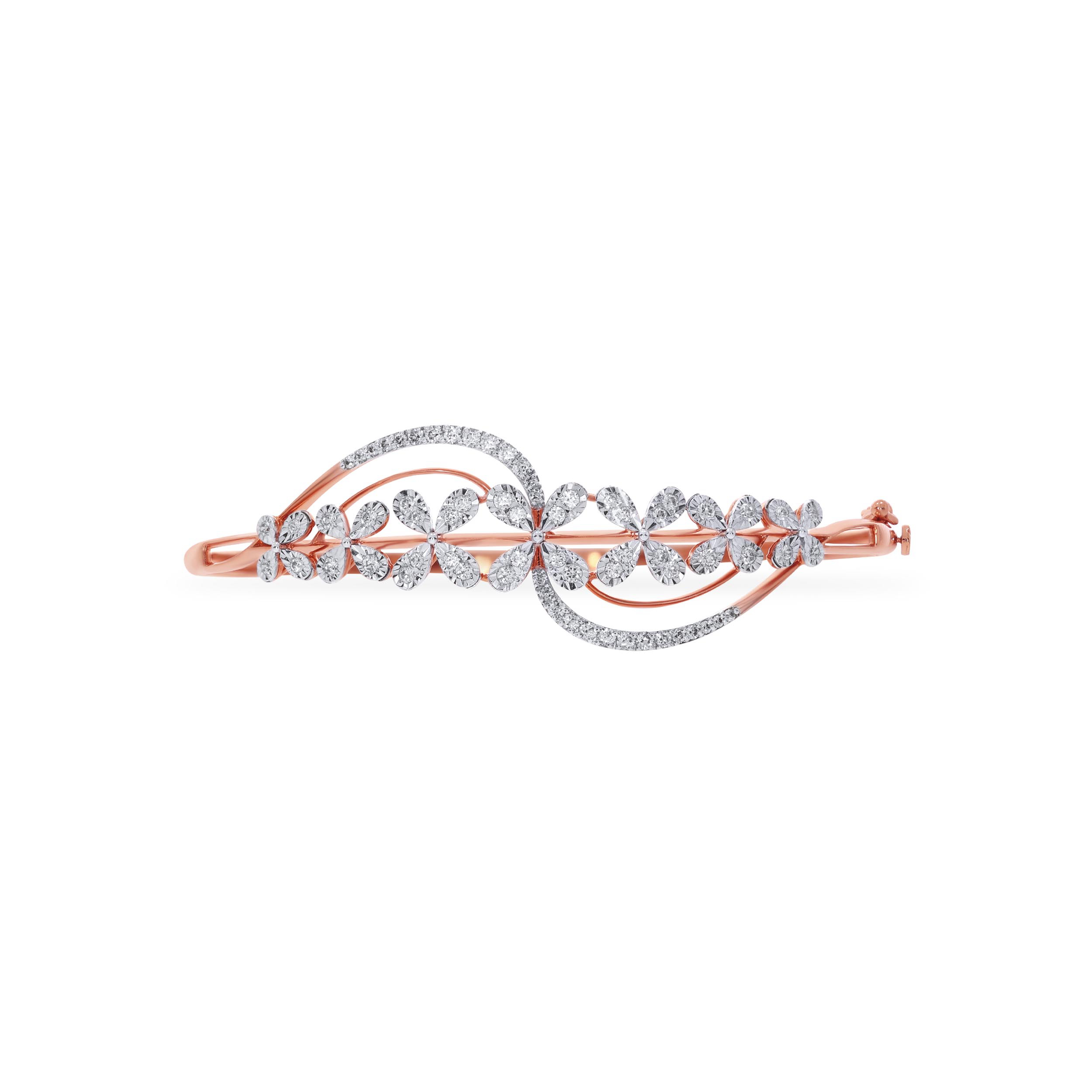 Floral Tide Diamond Bracelet - Senco Gold and Diamonds