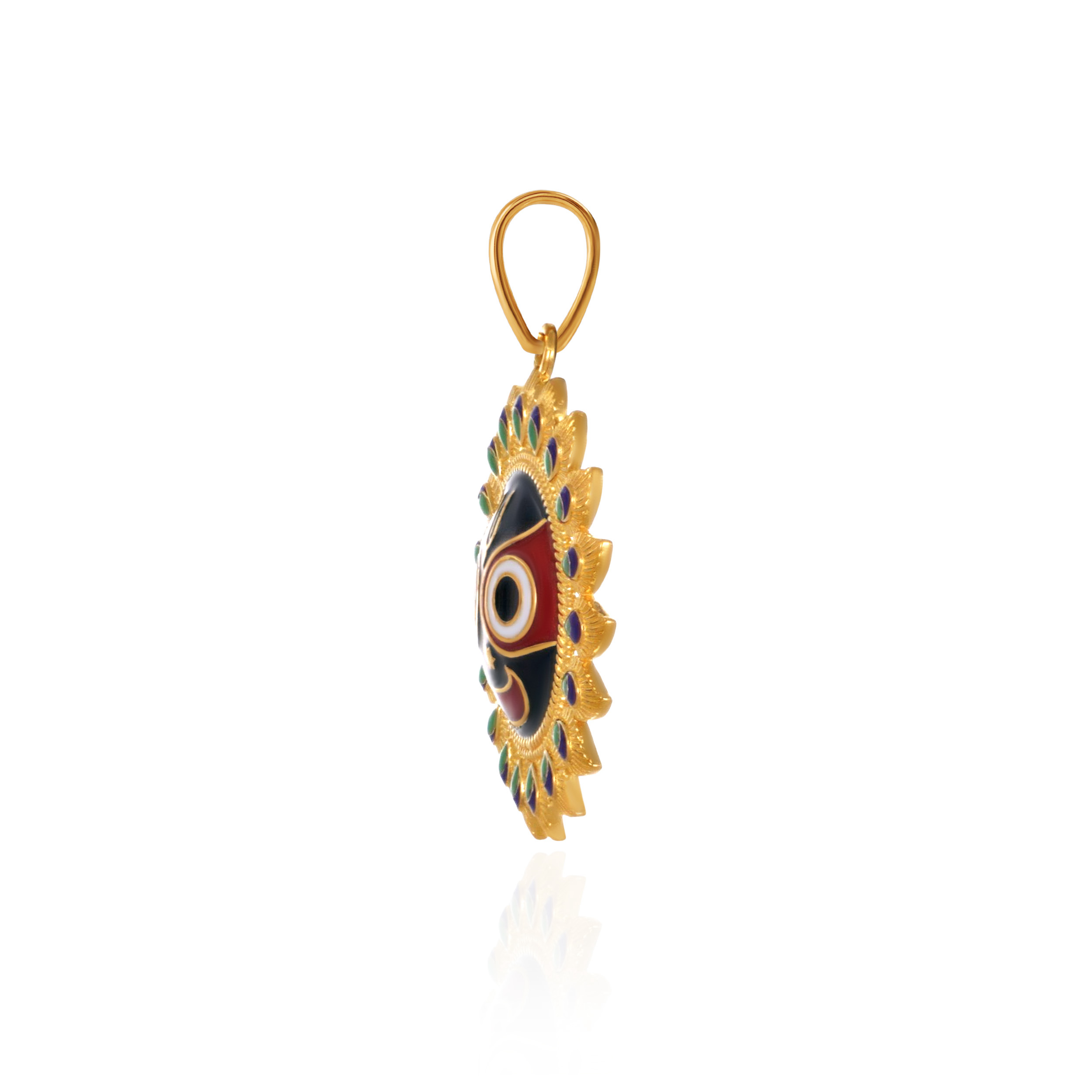 22K Yellow Gold Pendant-GPN-SAD0005709 - Senco Gold and Diamonds