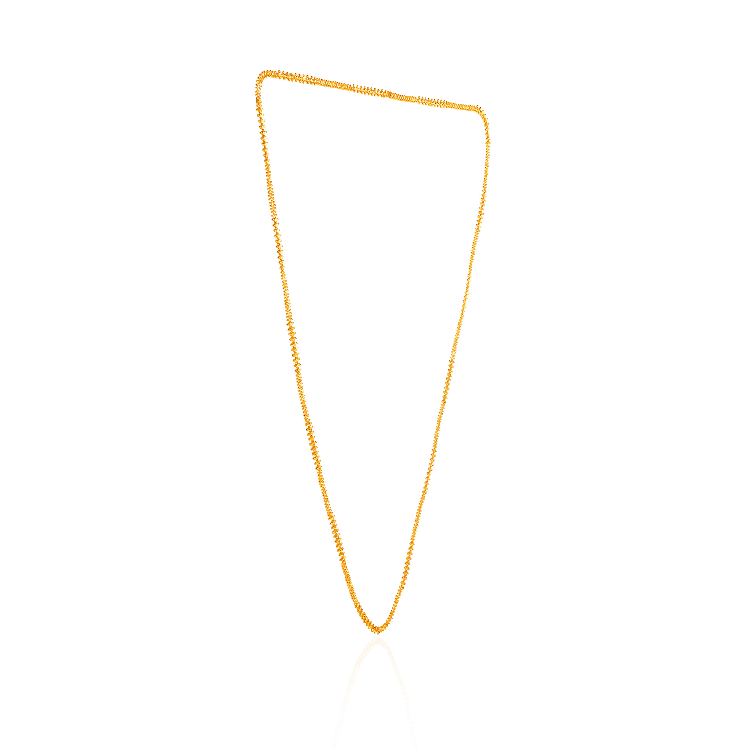 Ethnic Simplicity Gold Chain - Senco Gold and Diamonds