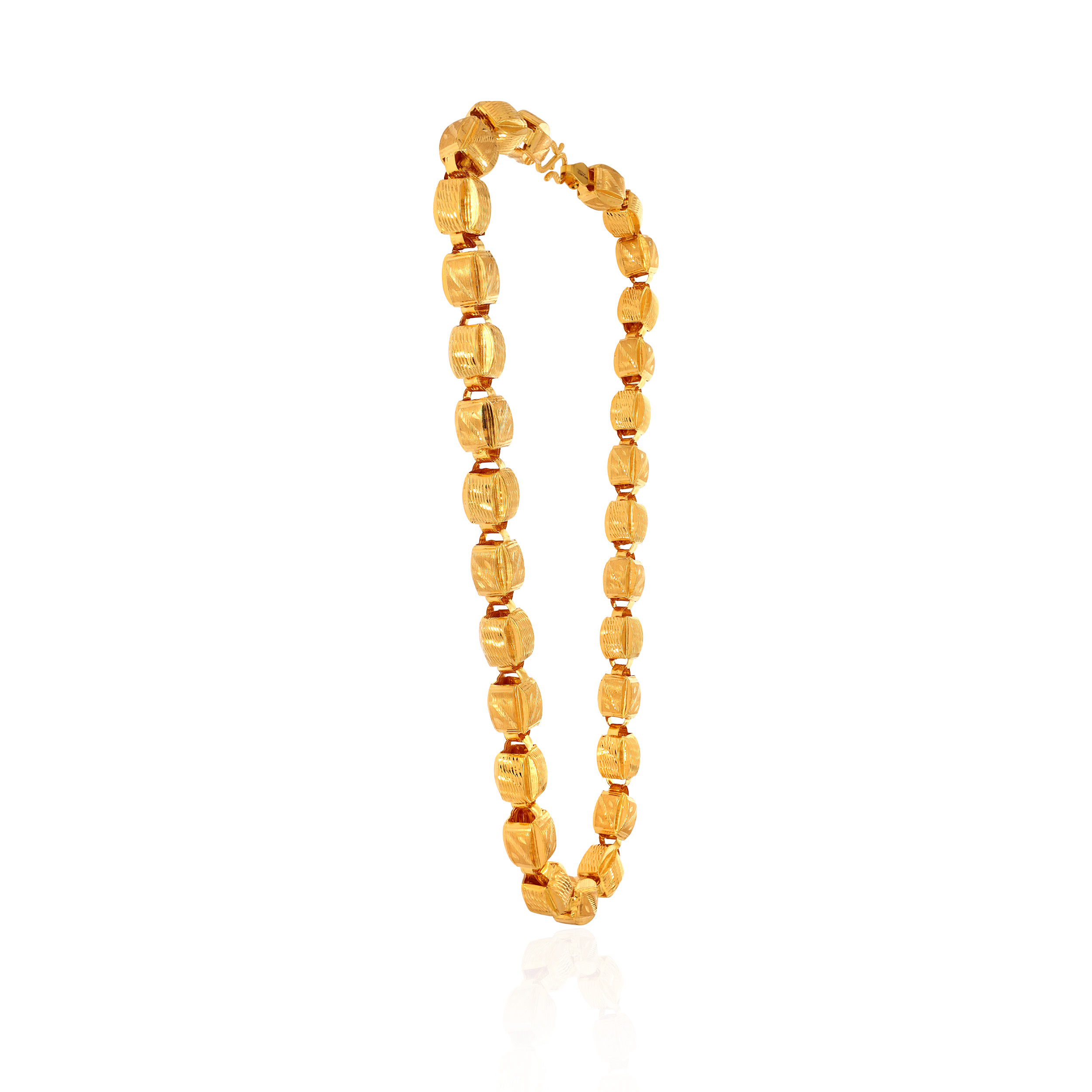 Kingly Gleam Men Gold Chain - Senco Gold and Diamonds