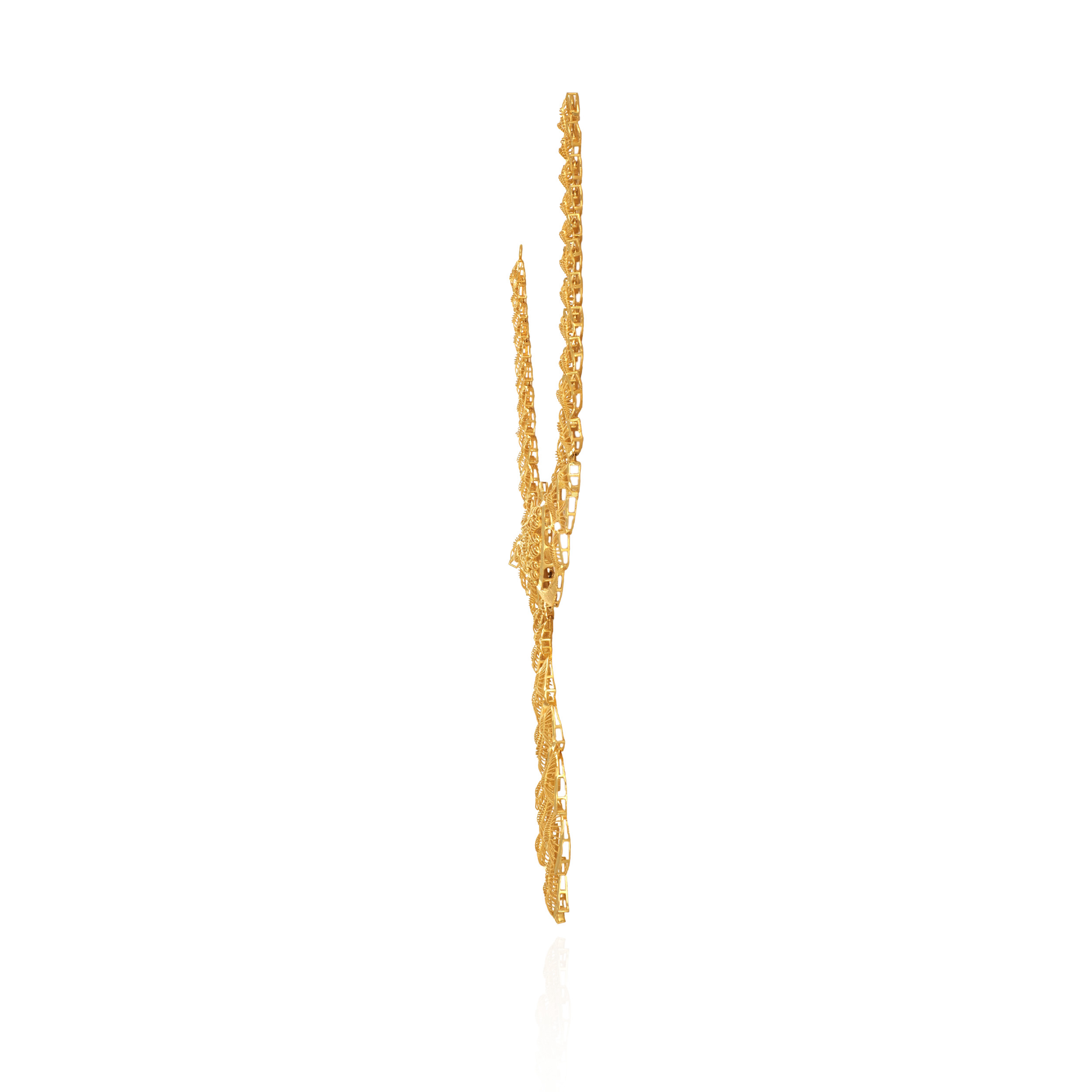Gilded Plume Gold Necklace - Senco Gold and Diamonds