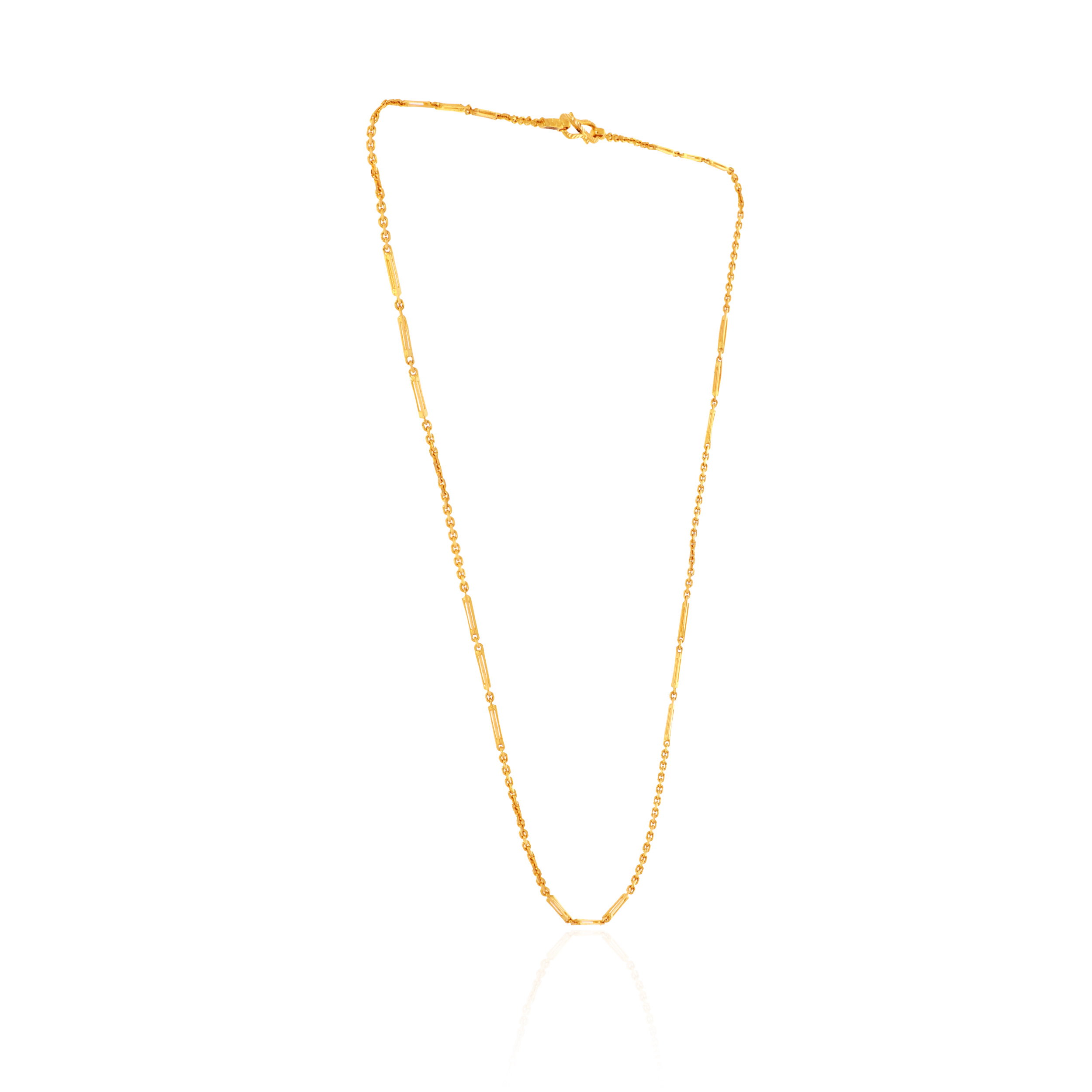 22K Yellow Gold Mens Chain-GC-D000557836 - Senco Gold and Diamonds