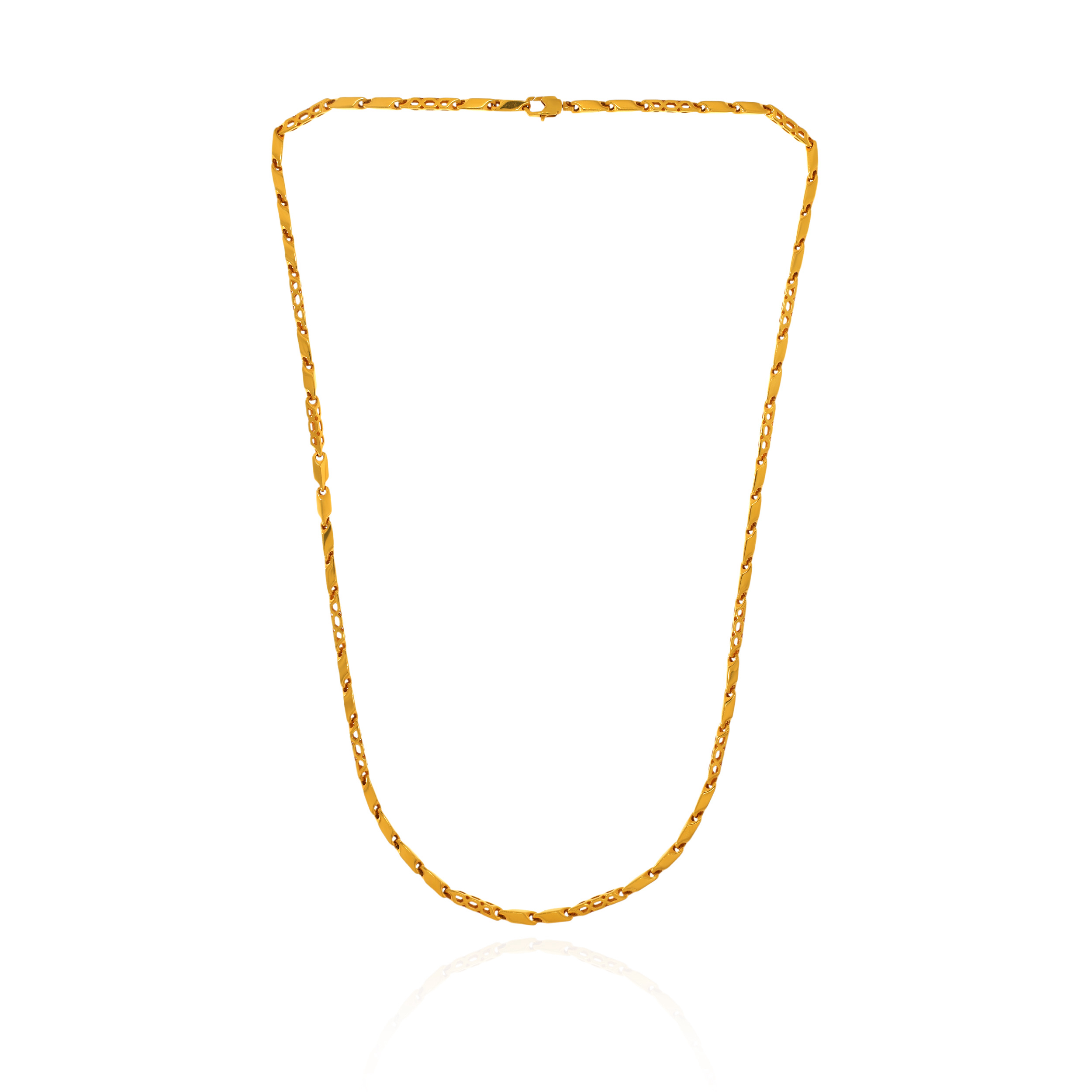 Eterna Figaro Men's Gold Chain - Senco Gold and Diamonds
