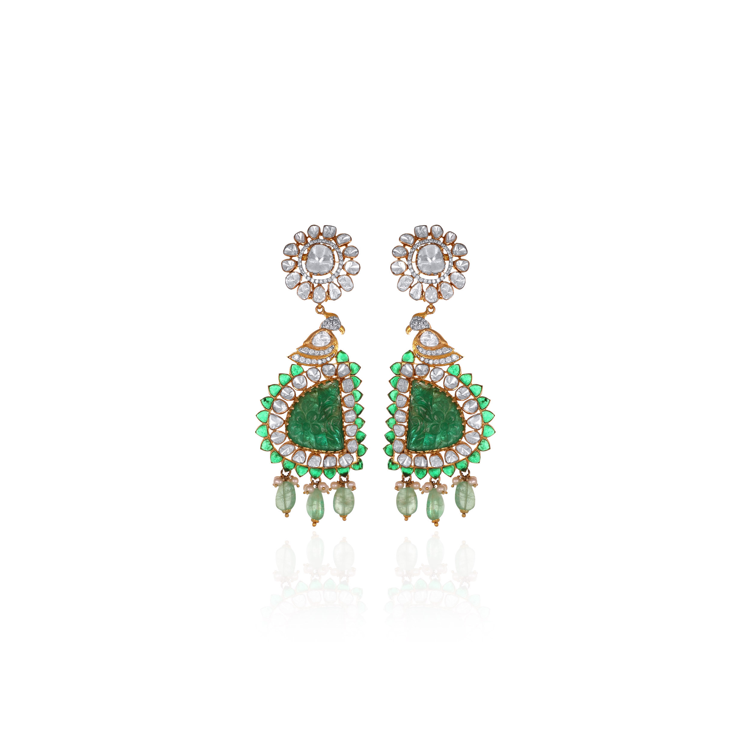 Heirloom Elegance Diamond Earrings - Senco Gold and Diamonds