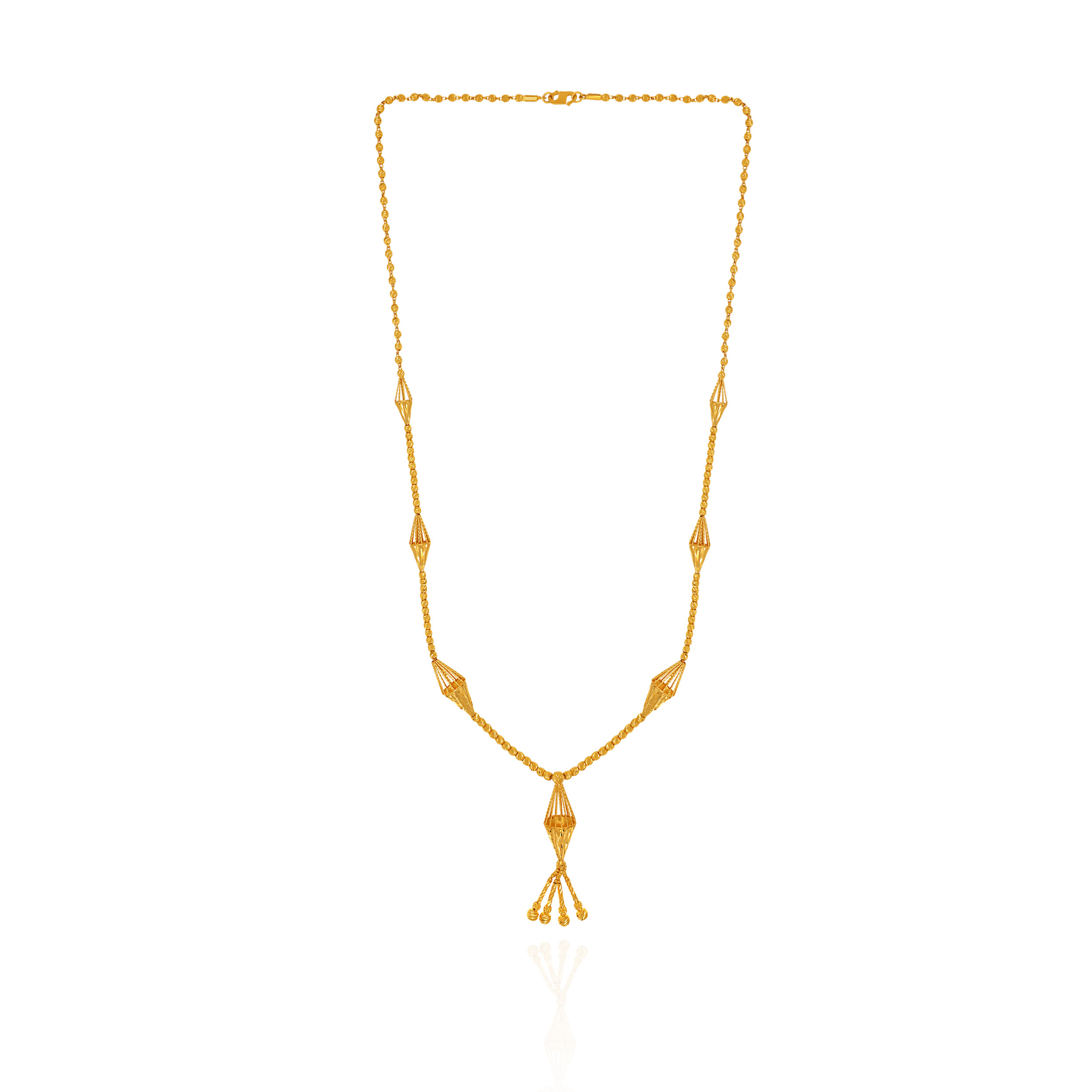 Grace Tassel Gold Chain - Senco Gold and Diamonds