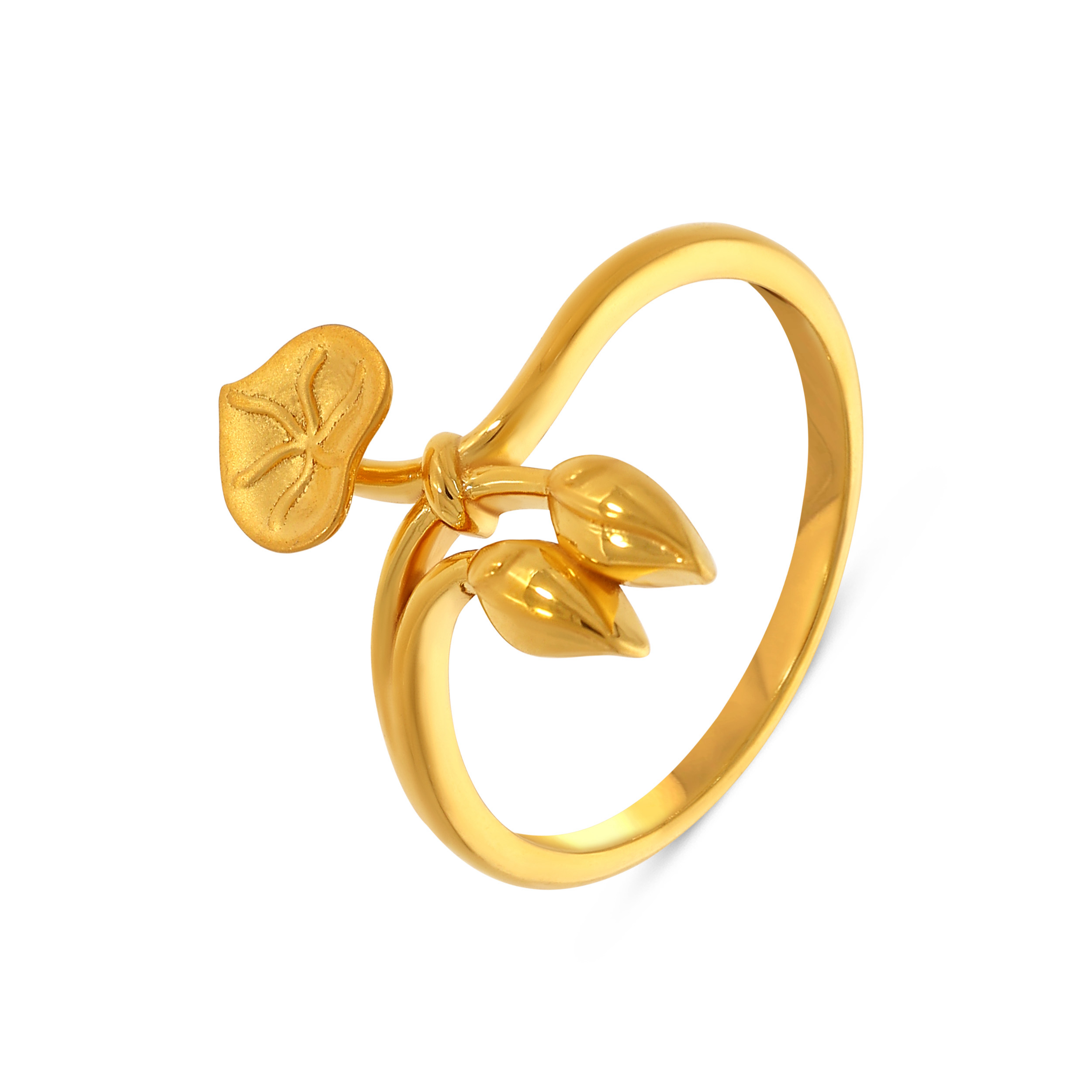 22K Yellow Gold Ring-GLR-SAD0005727 - Senco Gold and Diamonds
