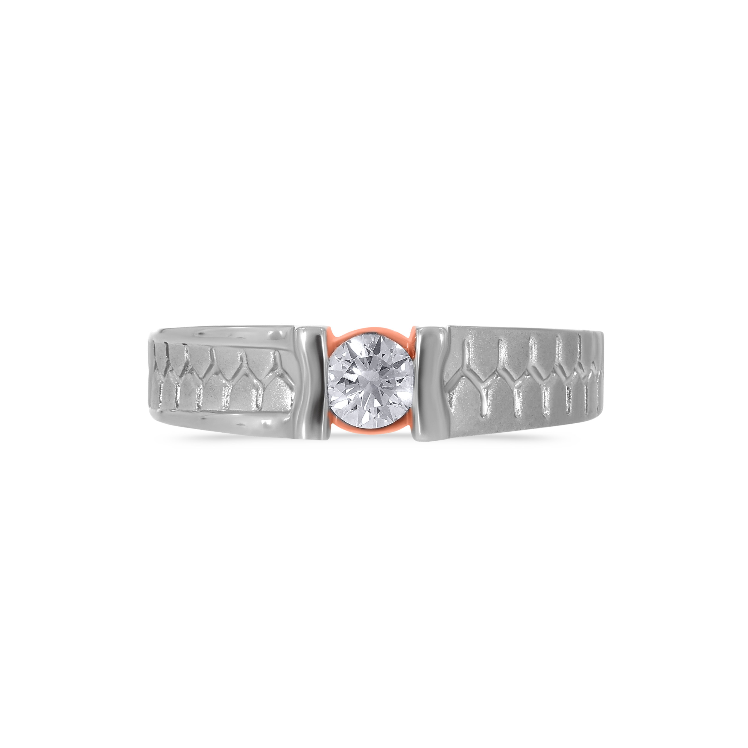 Refined Masculinity Men's Platinum Ring - Senco Gold and Diamonds
