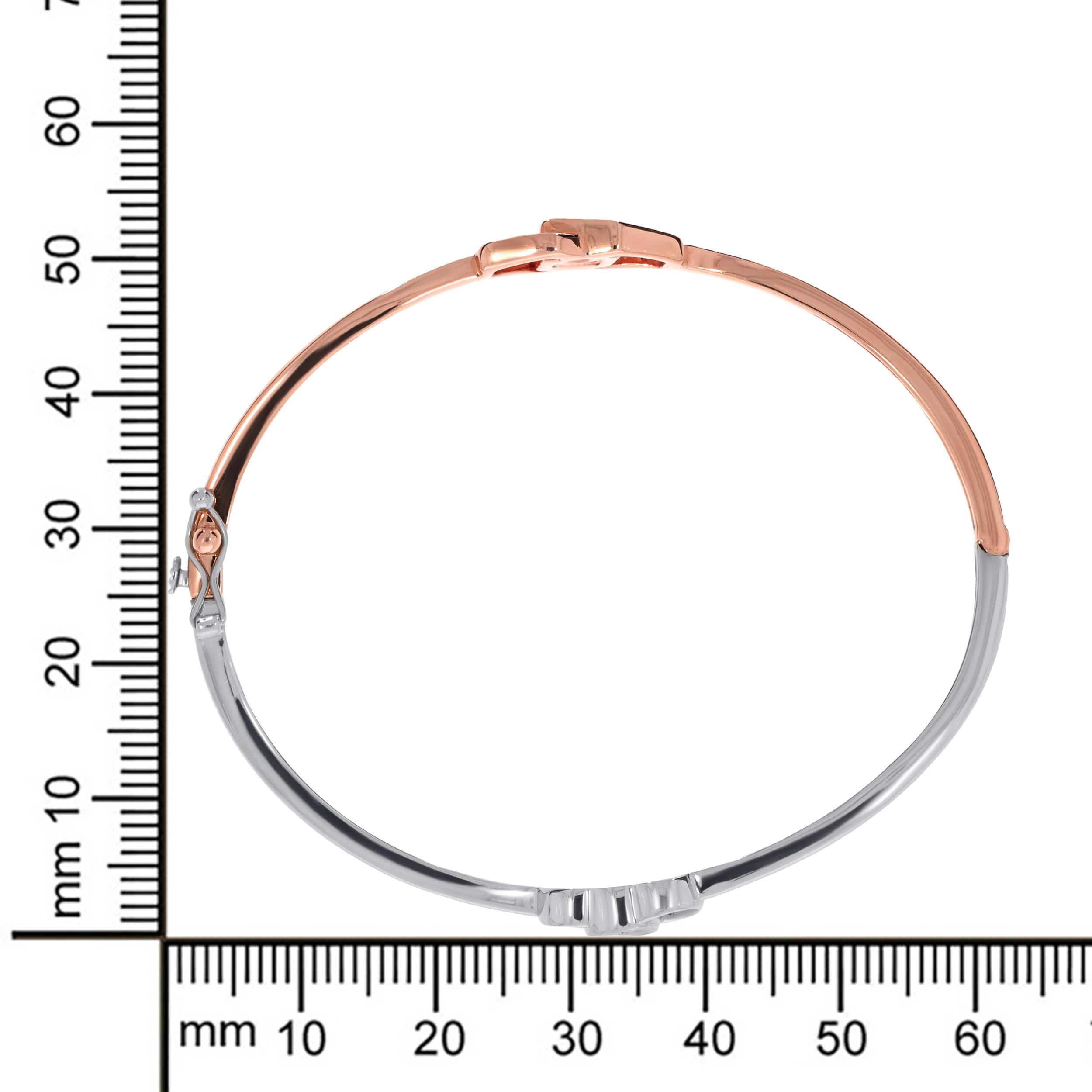 Modish Attachment Platinum Bracelet - Senco Gold and Diamonds